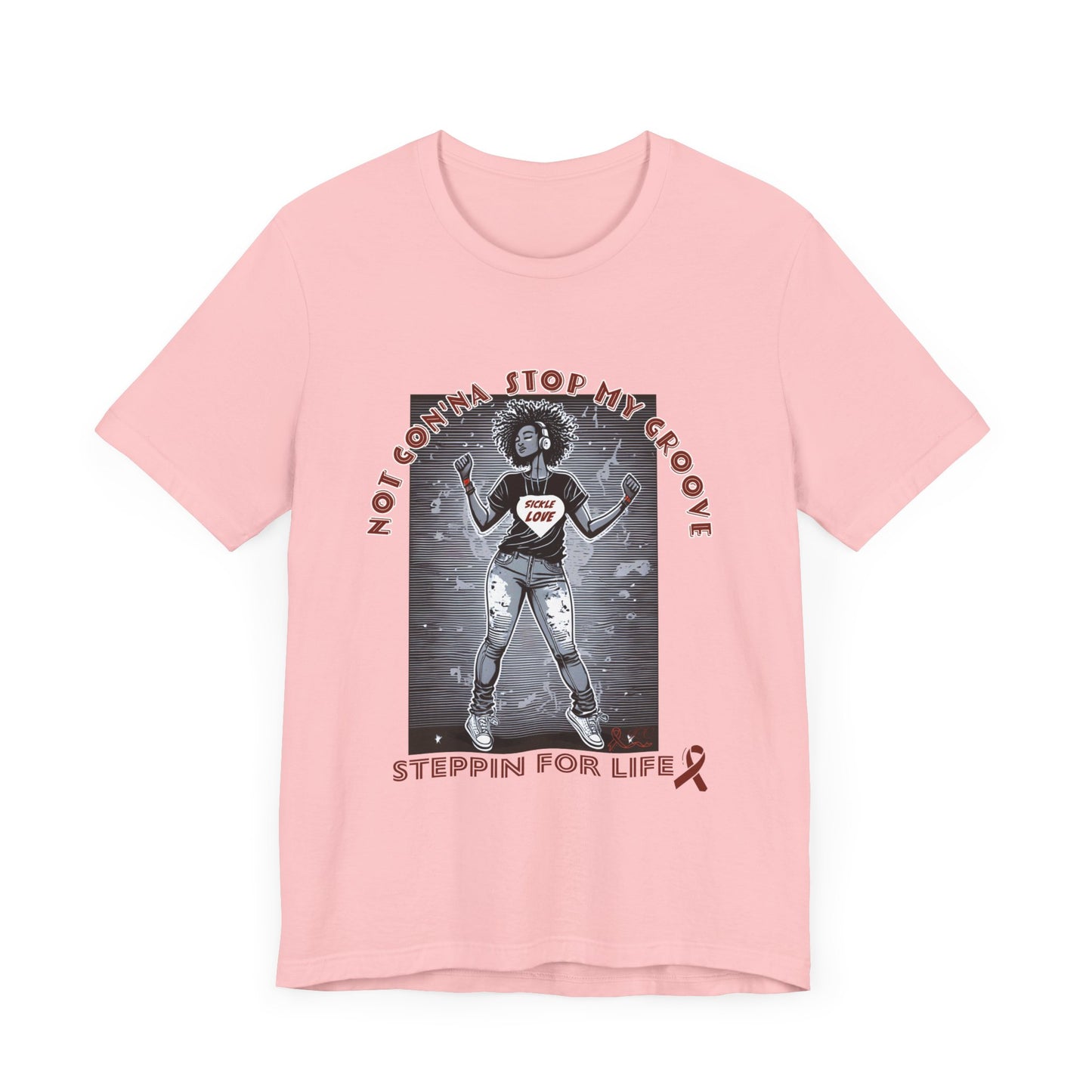 Not Gon'na Stop My Groove: Sickle Diva Collection, Unisex Jersey Short Sleeve Tee