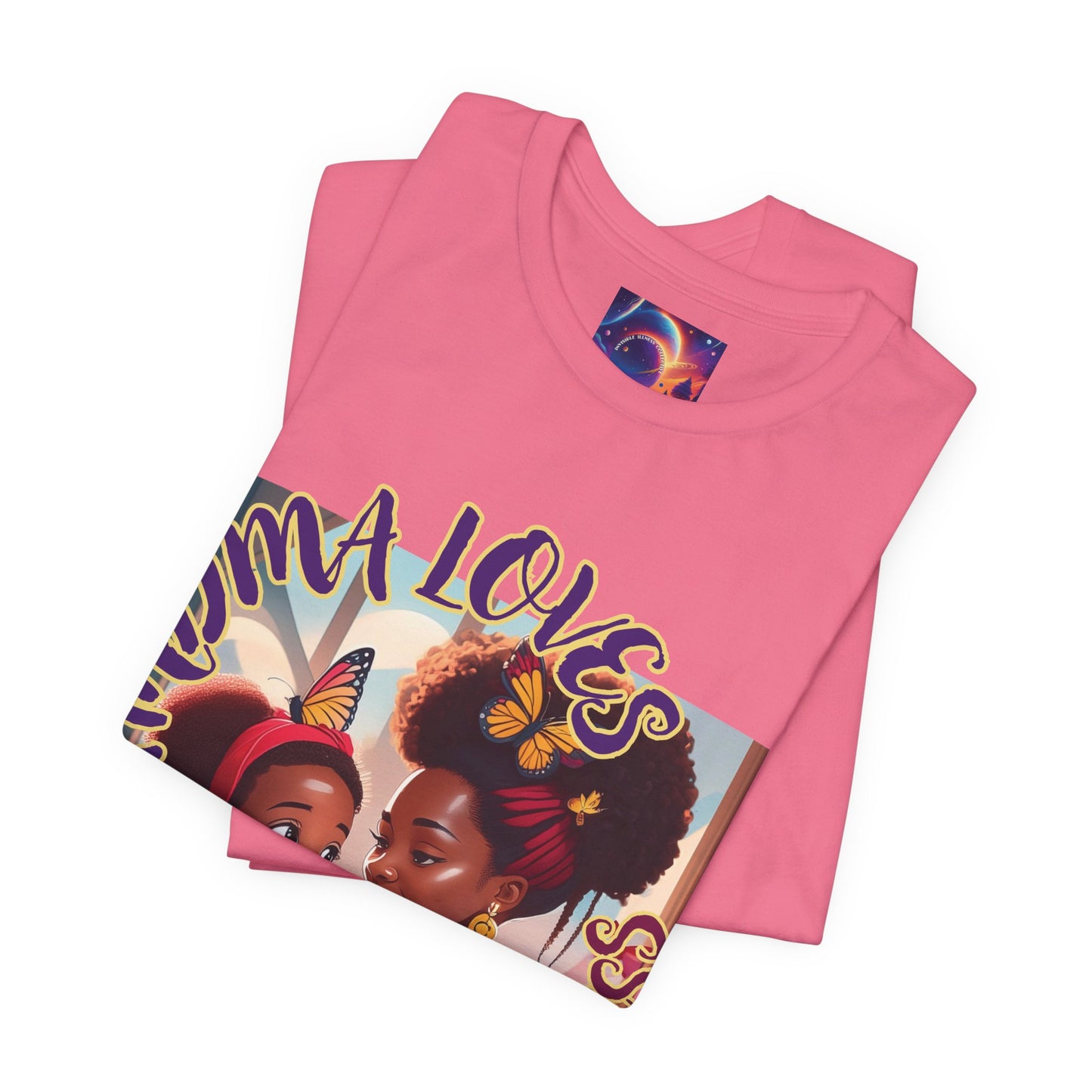 GRANDMA LOVES HER SICKLE PRINCESS - Unisex Jersey Short Sleeve Tee
