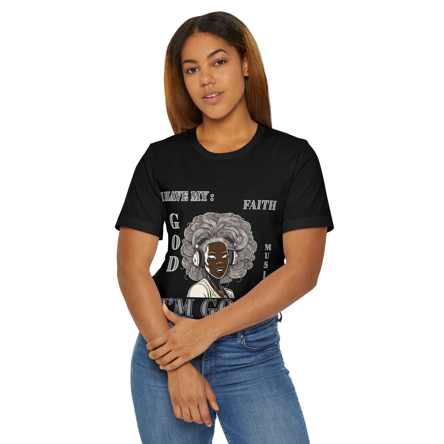 MENTAL WELLNESS " I'M GOOD" - Unisex Jersey T-Shirt