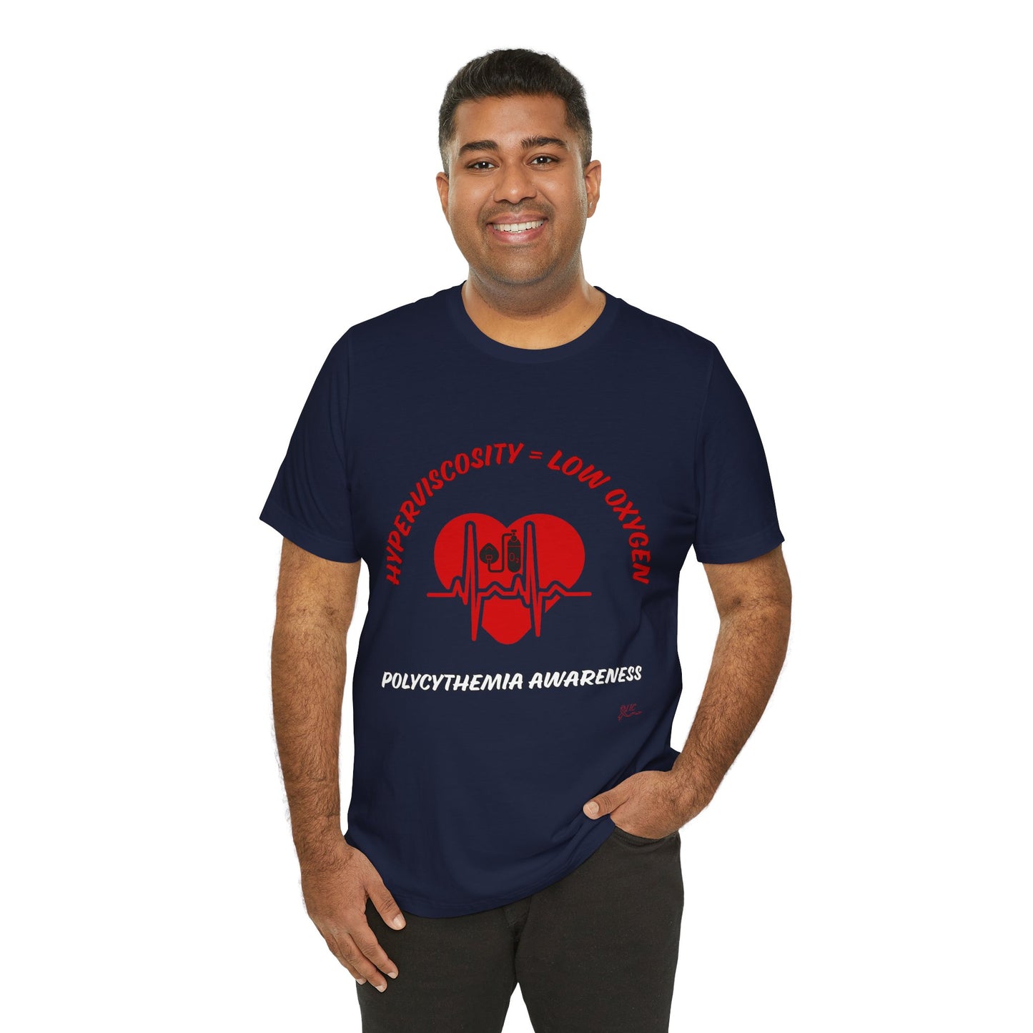 POLYCYTHEMIA AWARENESS -Unisex Jersey Short Sleeve Tee