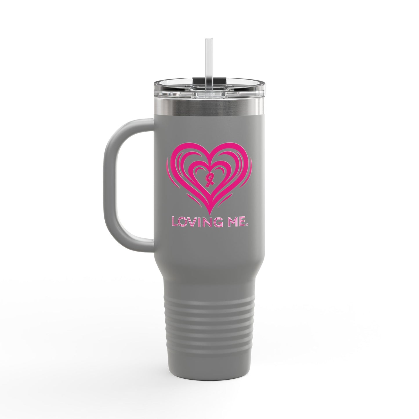 CANCER SURVIVIN - Insulated Travel Mug, 40oz