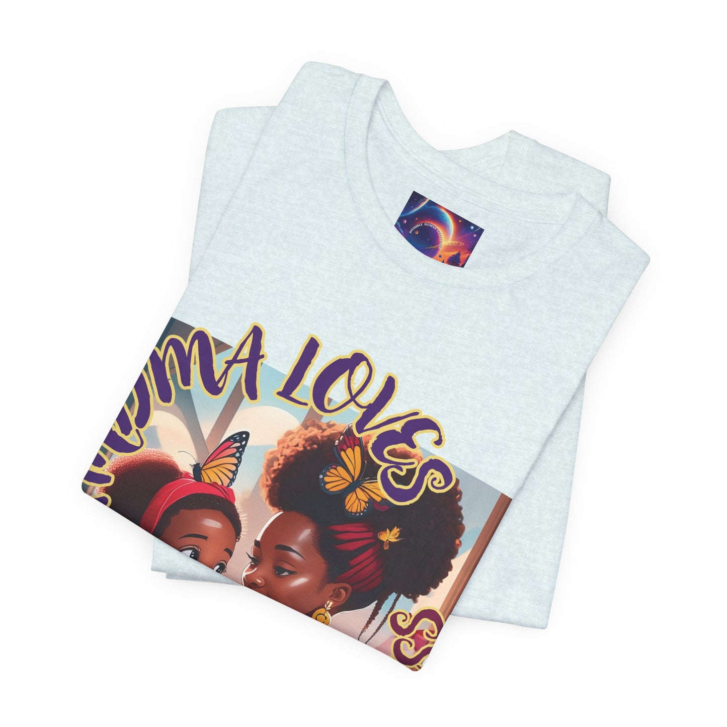 GRANDMA LOVES HER SICKLE PRINCESS - Unisex Jersey Short Sleeve Tee