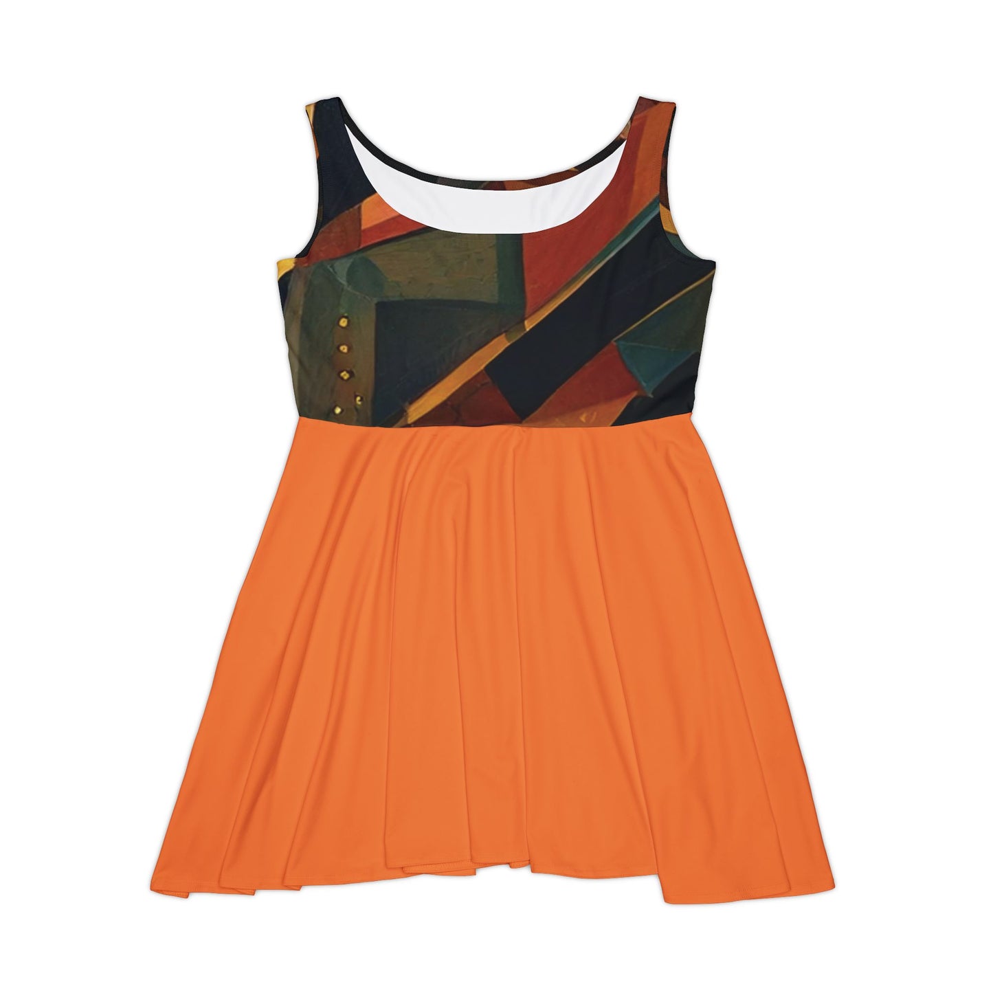 I SUPPORT ORANGE - Women's Skater Dress (AOP)