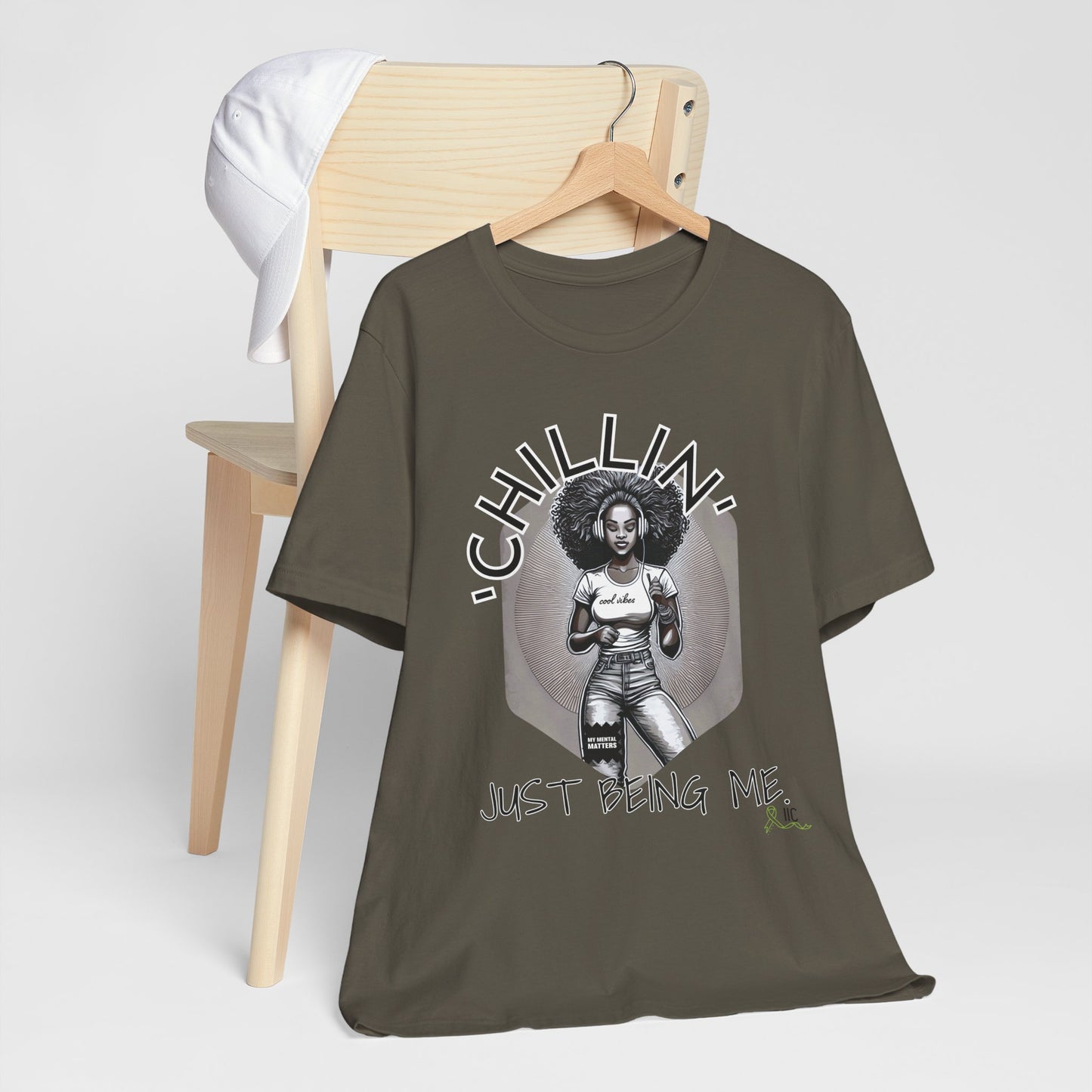 'CHILLIN'- UNISEX SHORT SLEEVE TEE