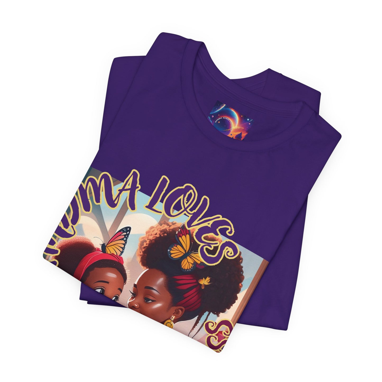 GRANDMA LOVES HER SICKLE PRINCESS - Unisex Jersey Short Sleeve Tee
