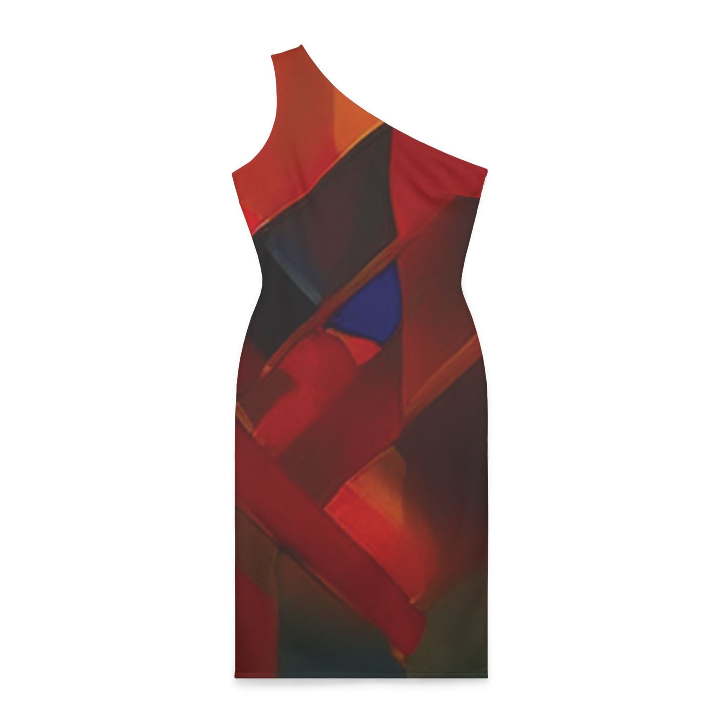 I SUPPORT RED - Shoulder Dress (AOP)