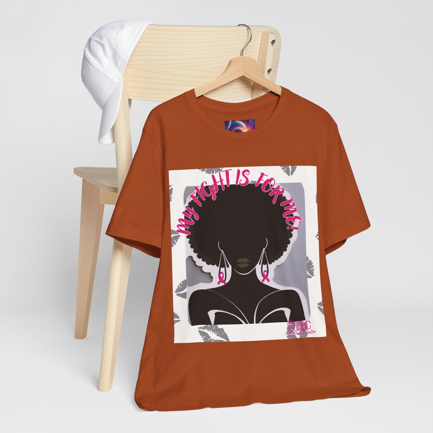SUPPORT PINK MY FIGHT IS FOR ME - Unisex Jersey Short Sleeve Tee