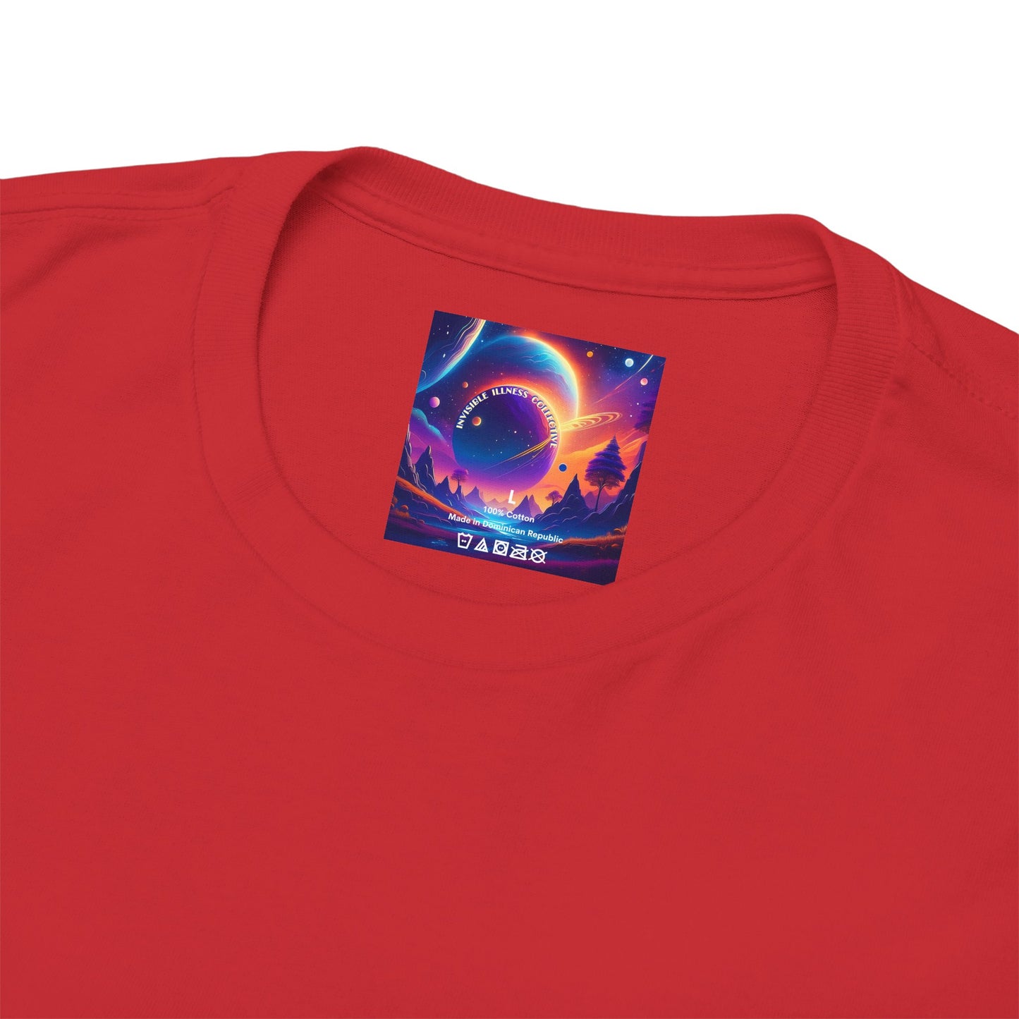Invisible Illness Support Crew Unisex Heavy Cotton Tee