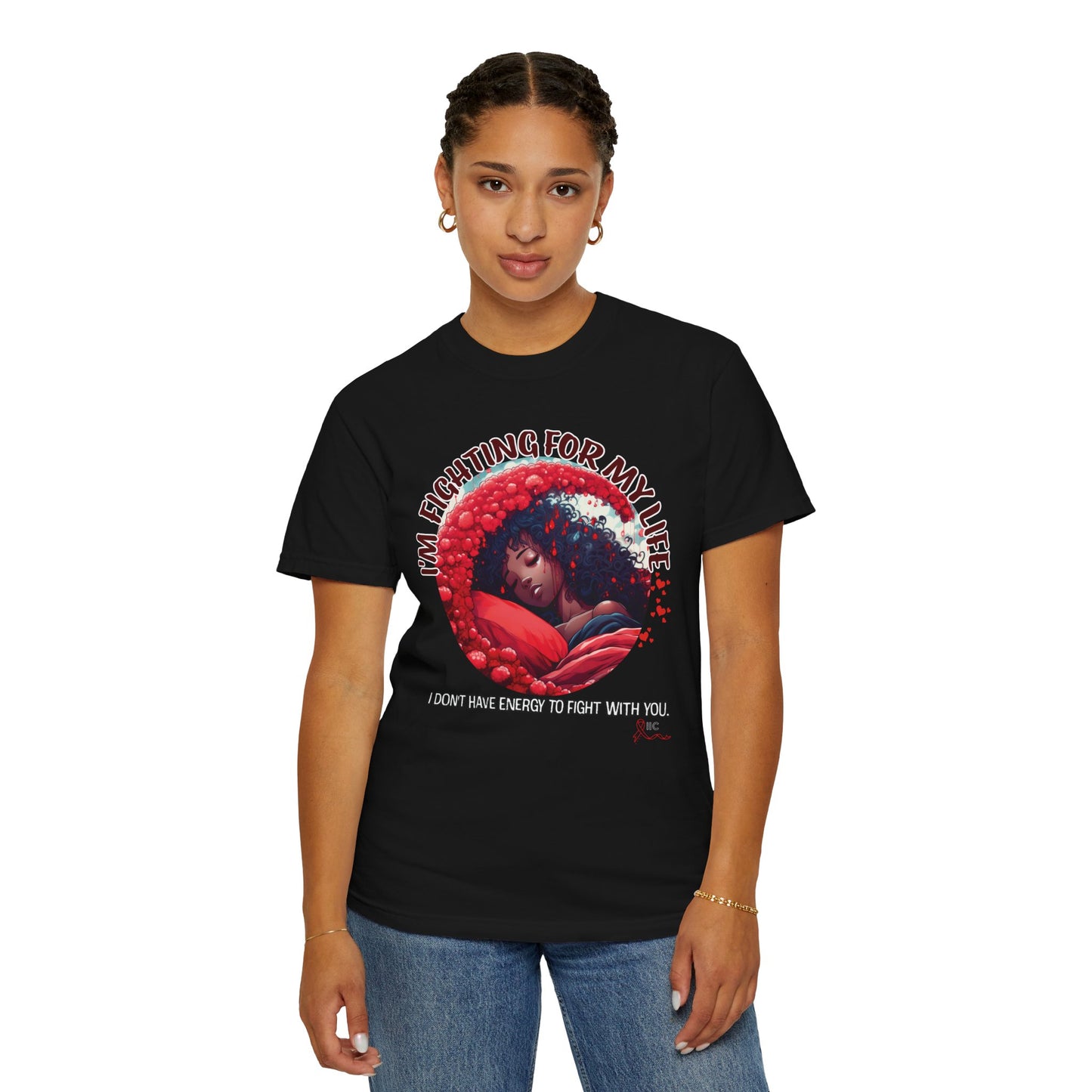 SICKLE CELL WARRIOR PRINCESS - Unisex Garment-Dyed T-shirt