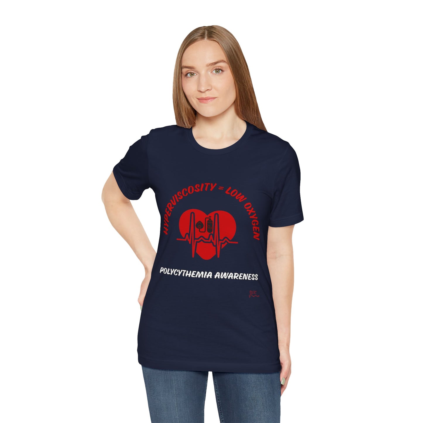 POLYCYTHEMIA AWARENESS -Unisex Jersey Short Sleeve Tee
