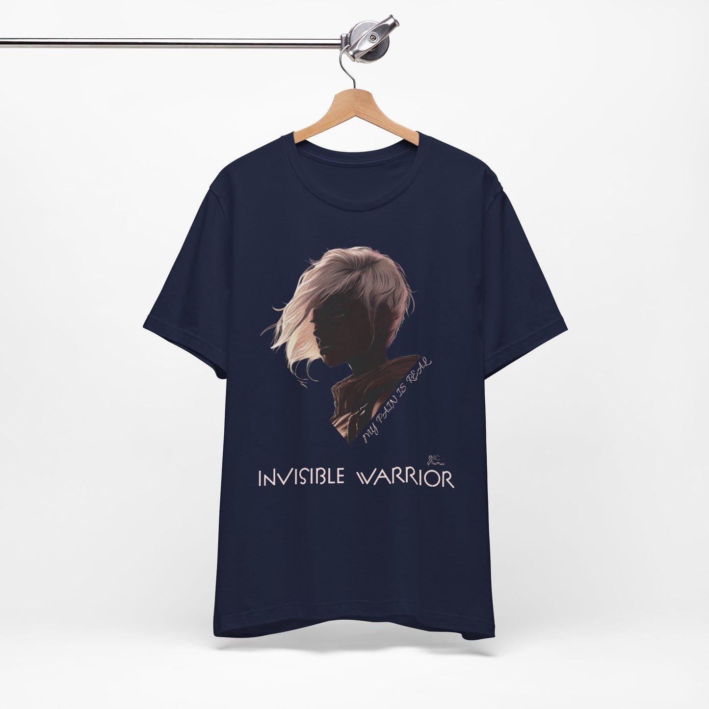 INVISIBLE WARRIOR - Unisex Jersey Short Sleeve Tee