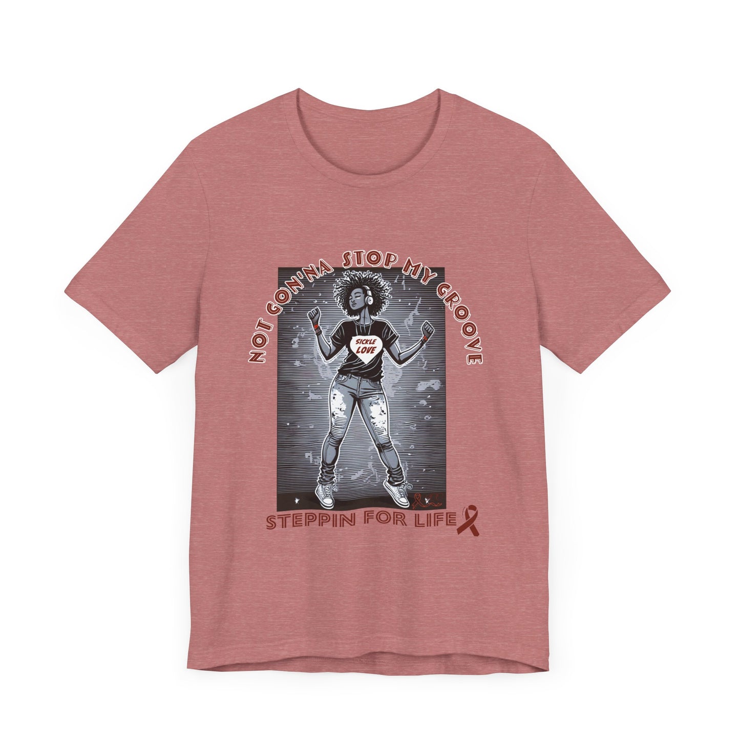 Not Gon'na Stop My Groove: Sickle Diva Collection, Unisex Jersey Short Sleeve Tee