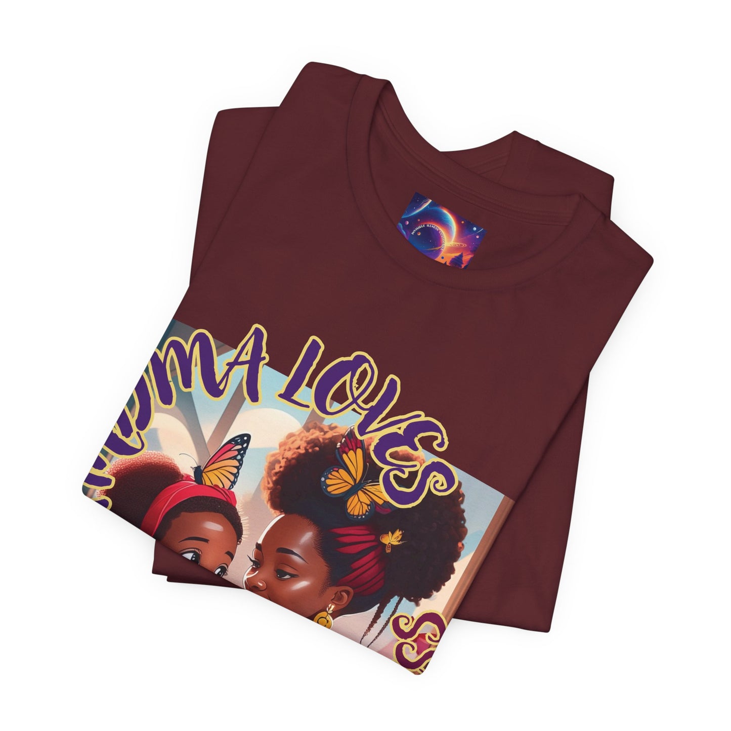 GRANDMA LOVES HER SICKLE PRINCESS - Unisex Jersey Short Sleeve Tee