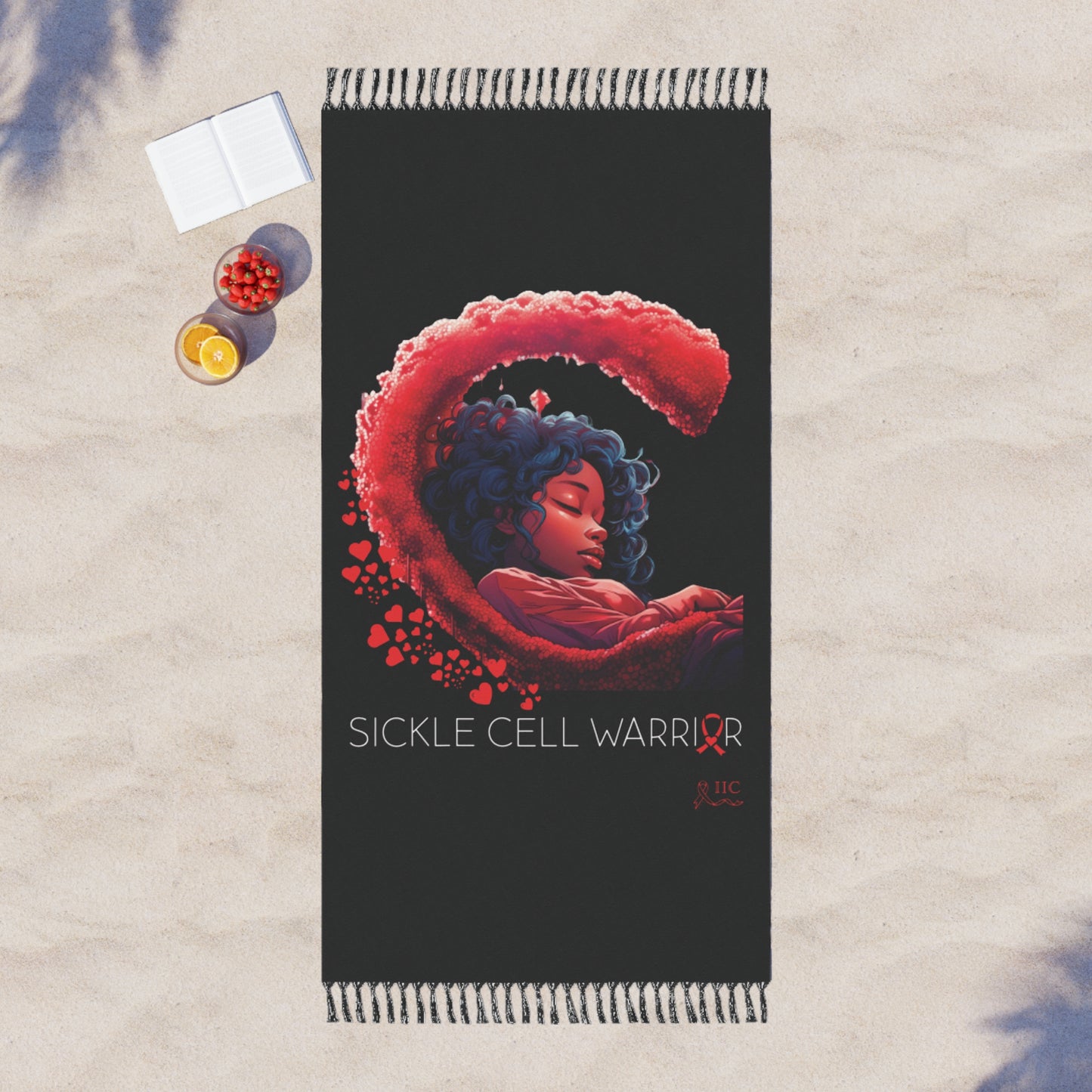 SICKLE CELL WARRIOR PRINCESS - Boho Beach Cloth
