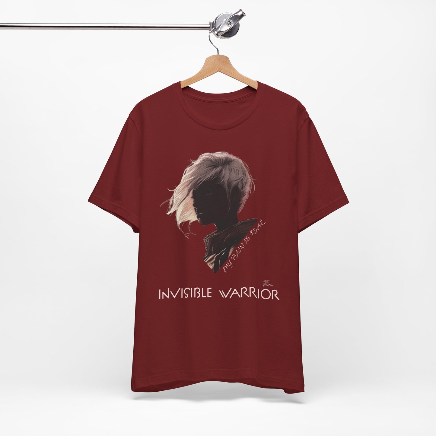 INVISIBLE WARRIOR - Unisex Jersey Short Sleeve Tee