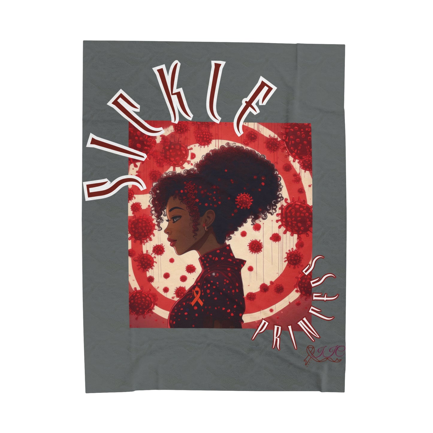 Sickle Princess Velveteen Plush Blanket