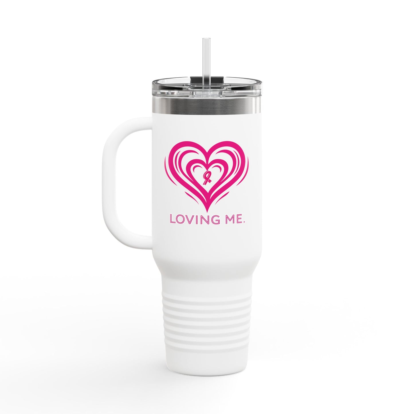 CANCER SURVIVIN - Insulated Travel Mug, 40oz
