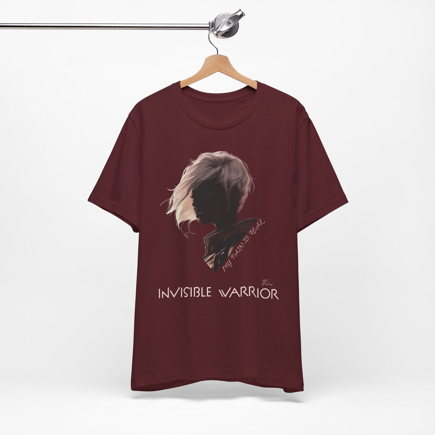 INVISIBLE WARRIOR - Unisex Jersey Short Sleeve Tee
