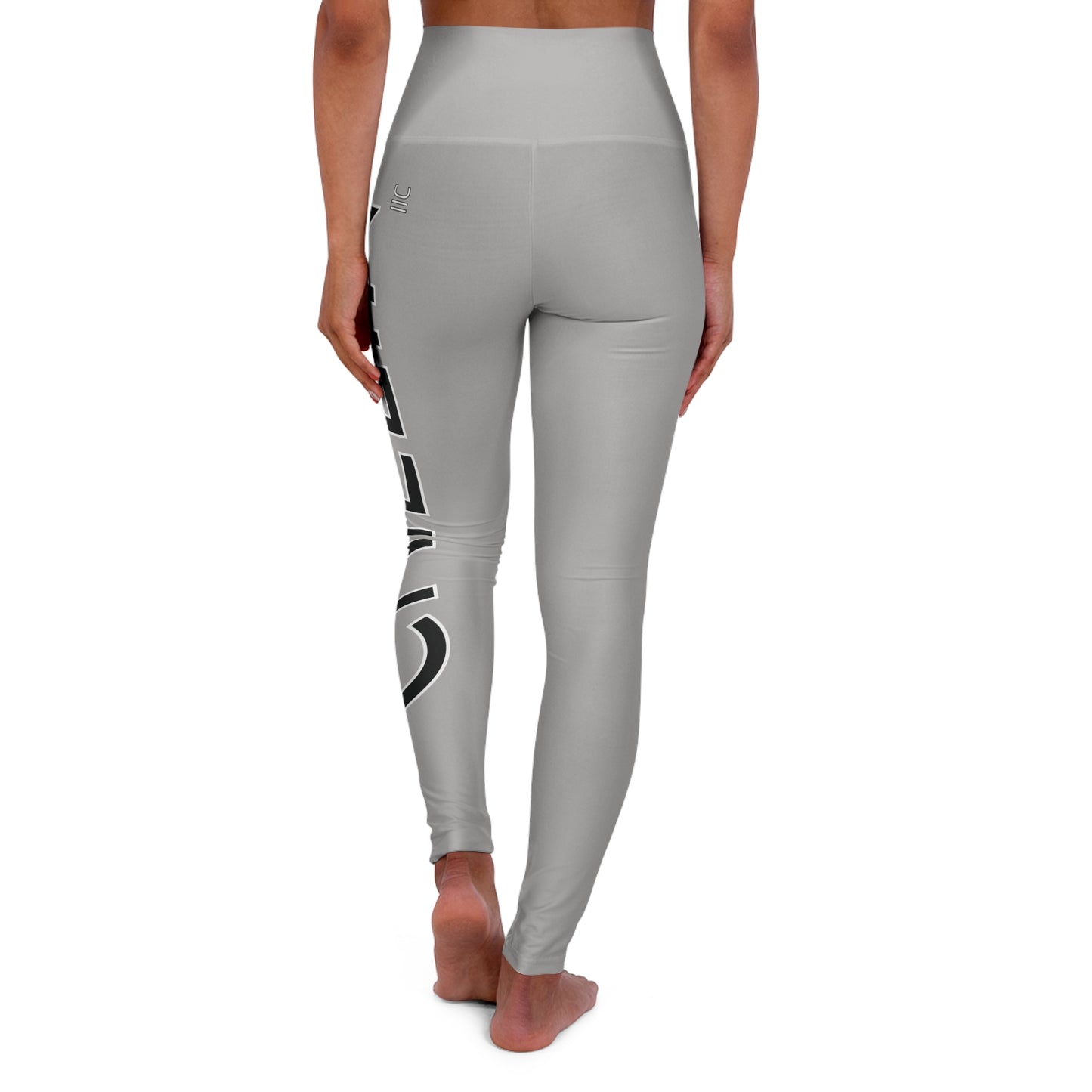 'CHILLIN' - High Waisted Yoga Leggings (AOP)