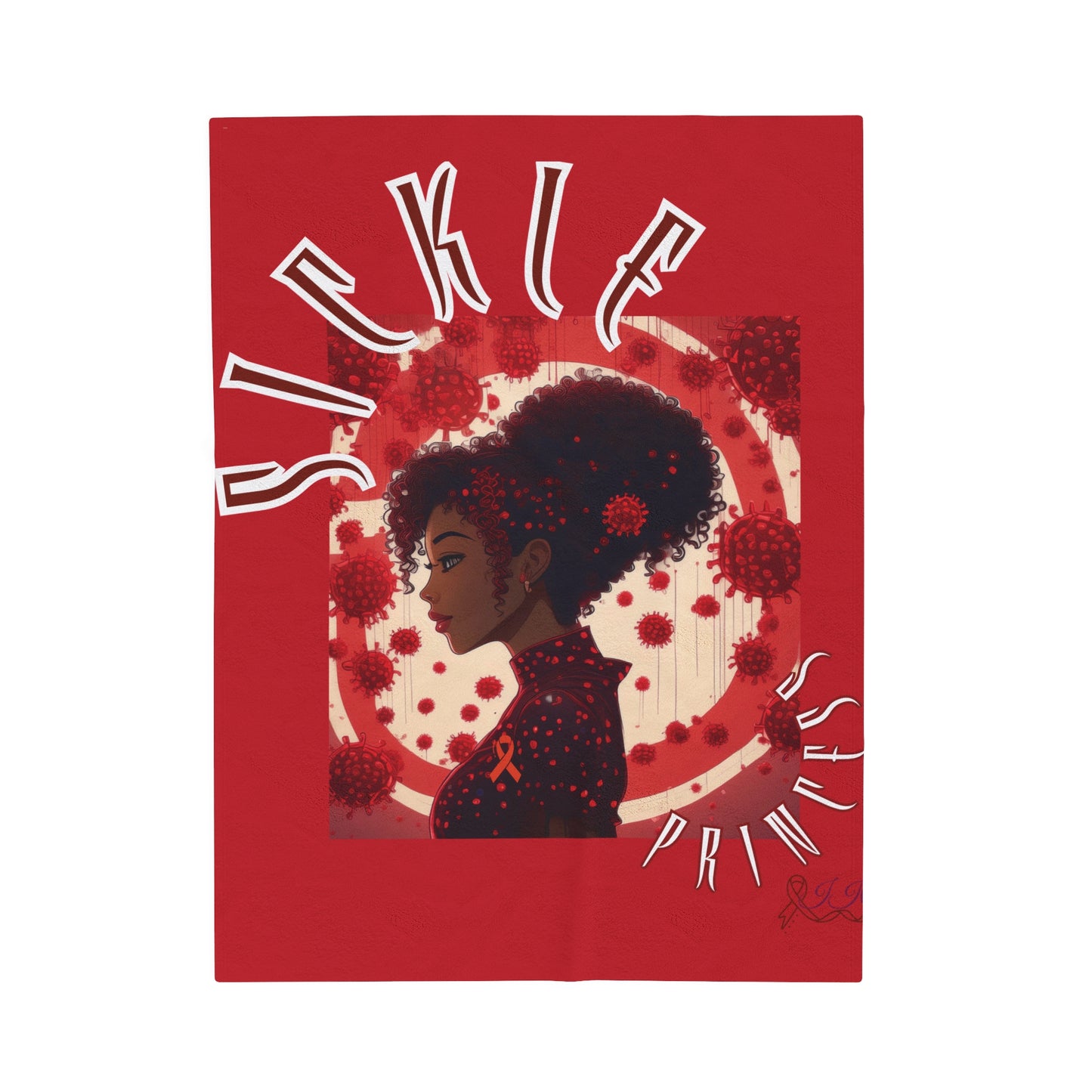 Sickle Princess Velveteen Plush Blanket