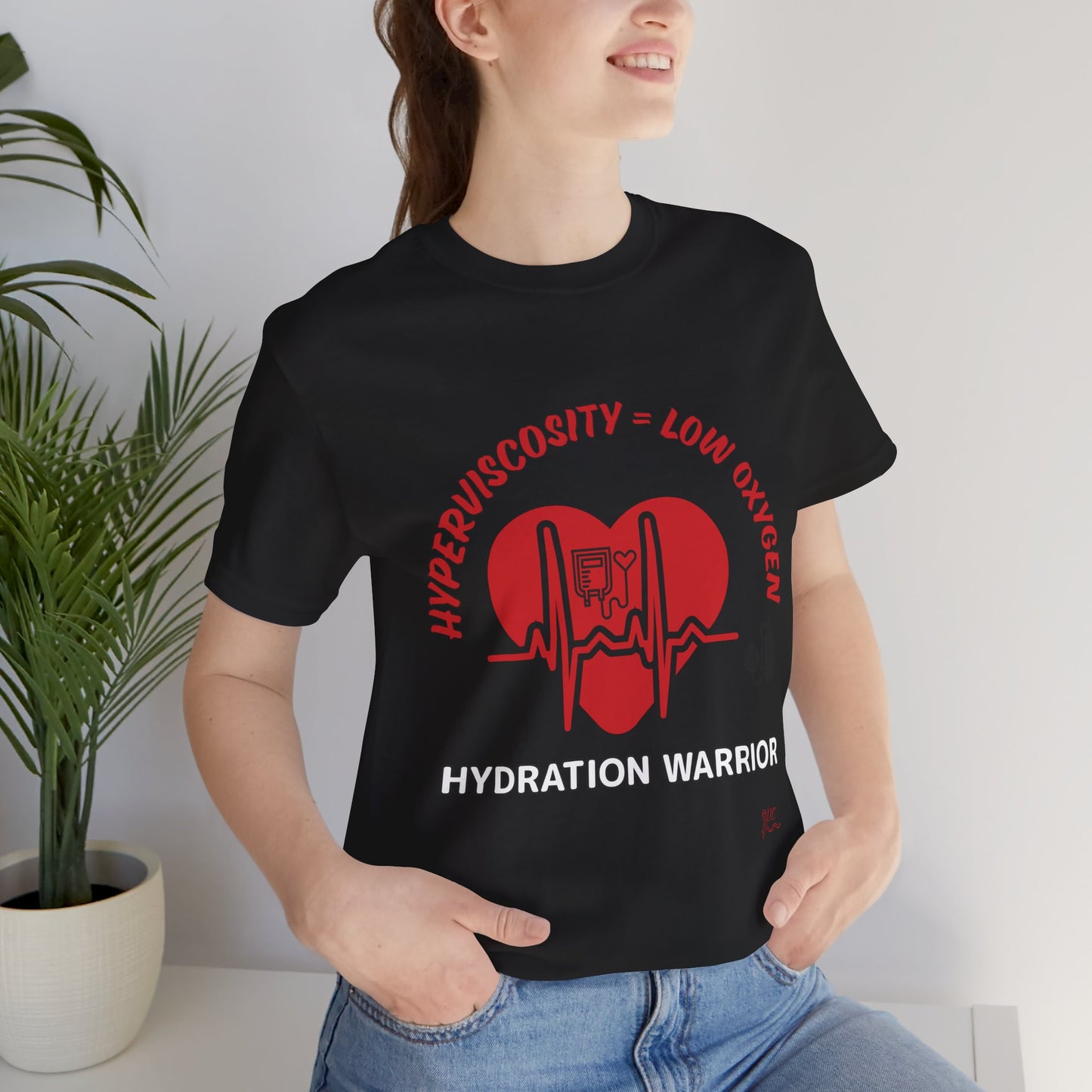 HYDRATION WARRIOR -Unisex Jersey Short Sleeve Tee