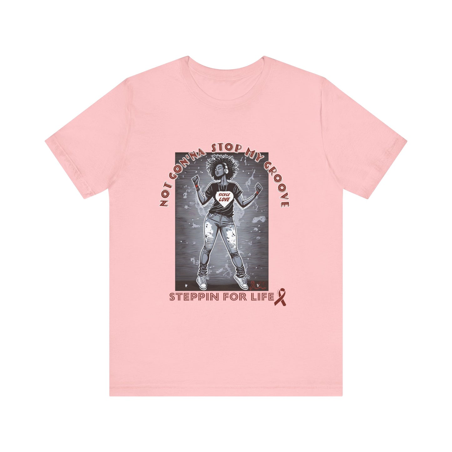 Not Gon'na Stop My Groove: Sickle Diva Collection, Unisex Jersey Short Sleeve Tee