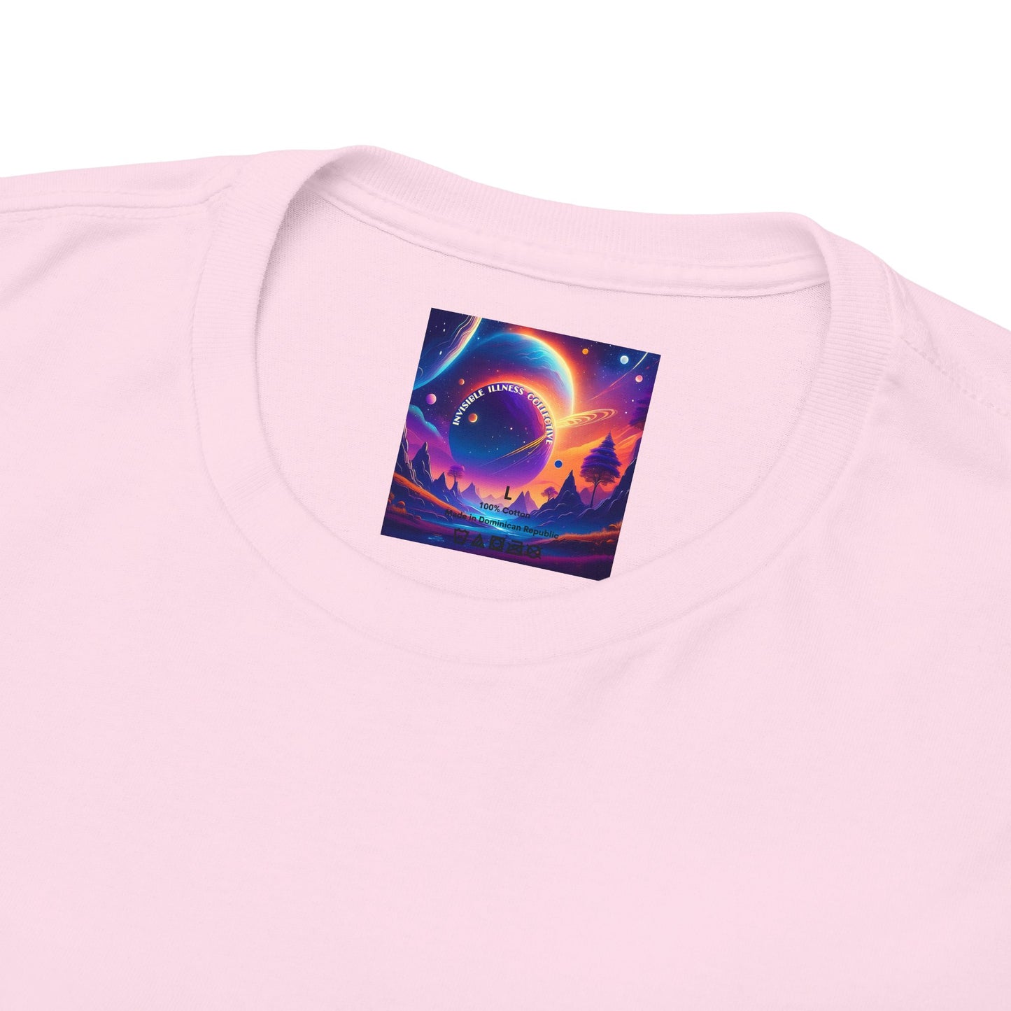 Invisible Illness Support Crew Unisex Heavy Cotton Tee