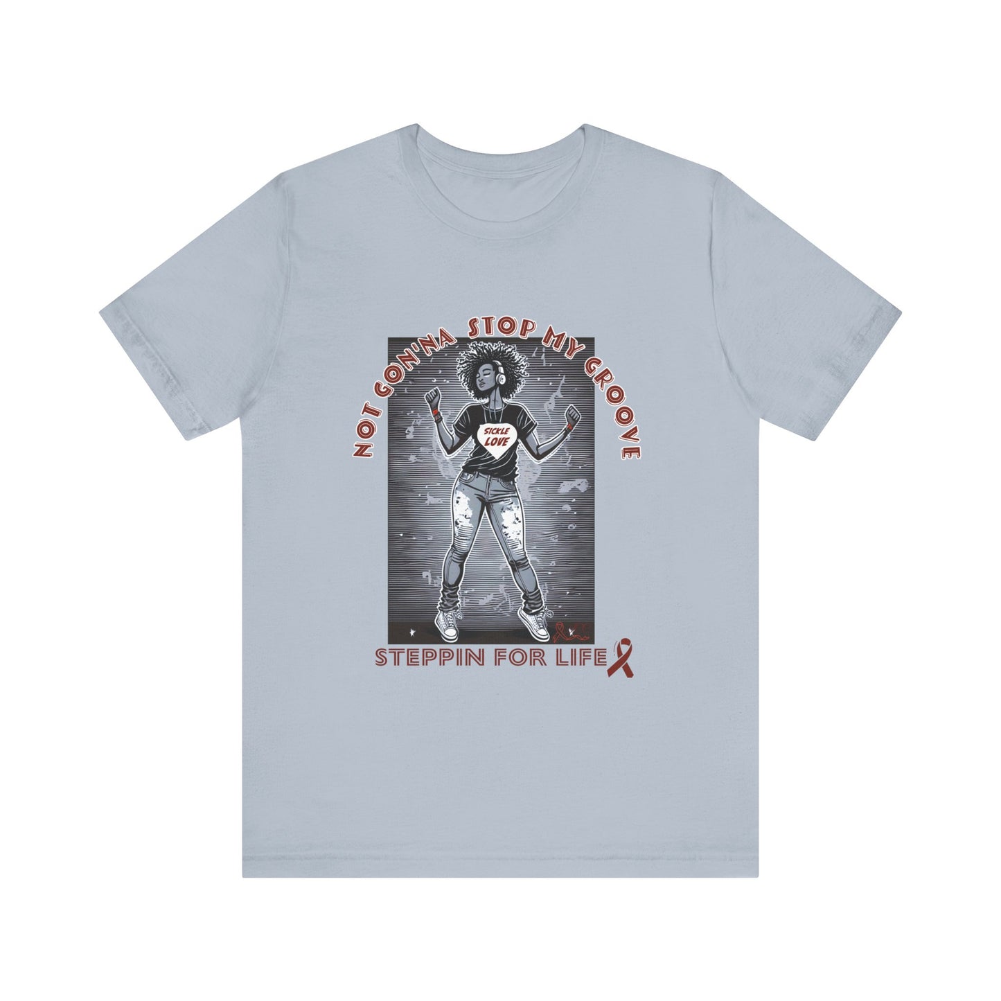 Not Gon'na Stop My Groove: Sickle Diva Collection, Unisex Jersey Short Sleeve Tee