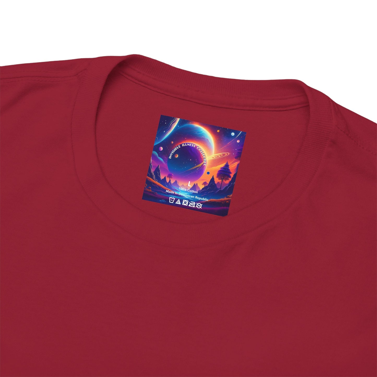 Invisible Illness Support Crew Unisex Heavy Cotton Tee