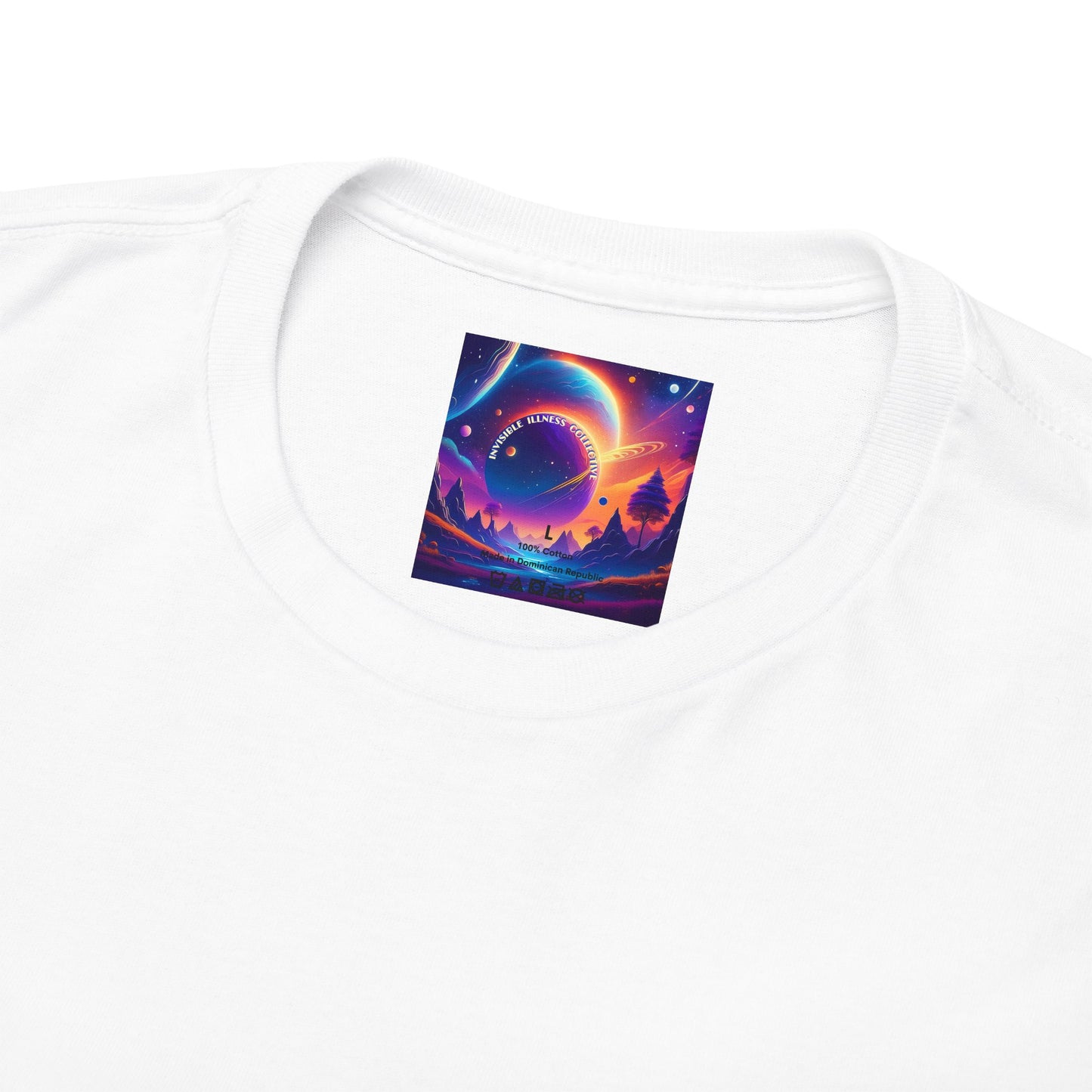 Invisible Illness Support Crew Unisex Heavy Cotton Tee