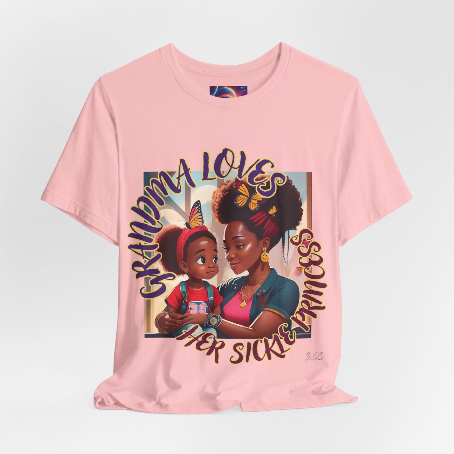GRANDMA LOVES HER SICKLE PRINCESS - Unisex Jersey Short Sleeve Tee