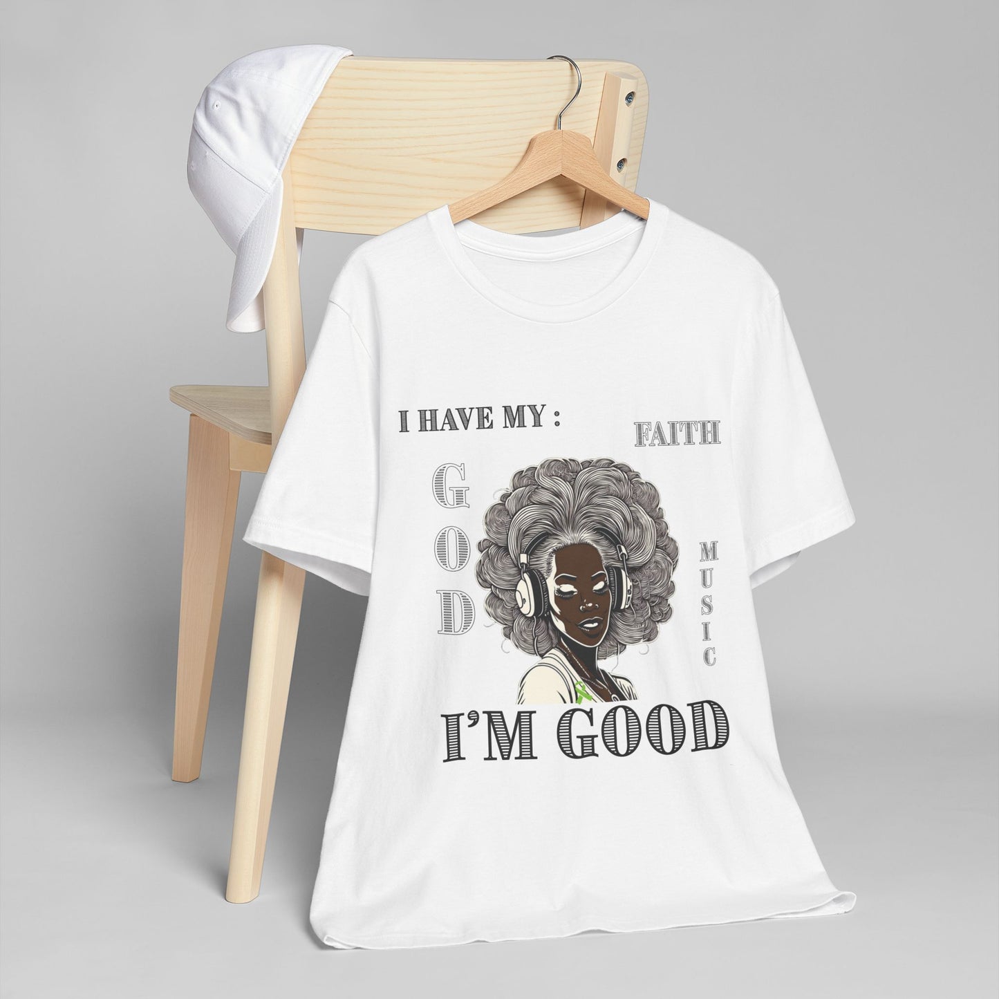 MENTAL WELLNESS " I'M GOOD" - Unisex Jersey T-Shirt