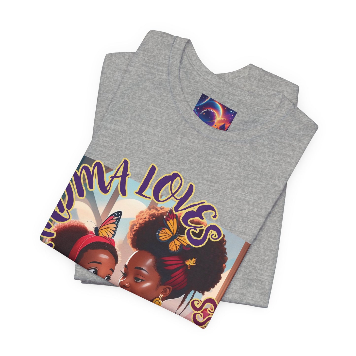 GRANDMA LOVES HER SICKLE PRINCESS - Unisex Jersey Short Sleeve Tee