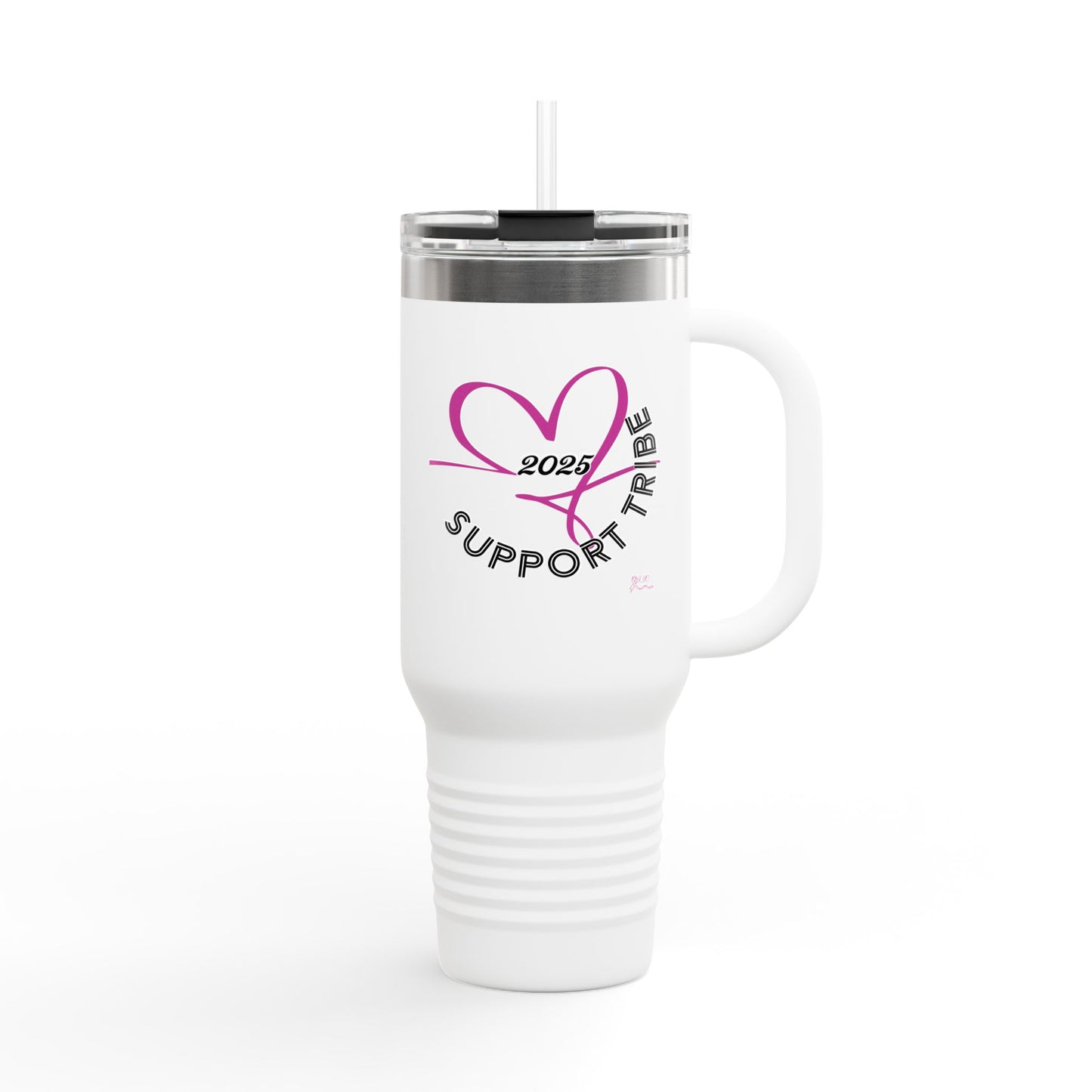 SUPPORT PINK - Insulated Travel Mug, 40oz