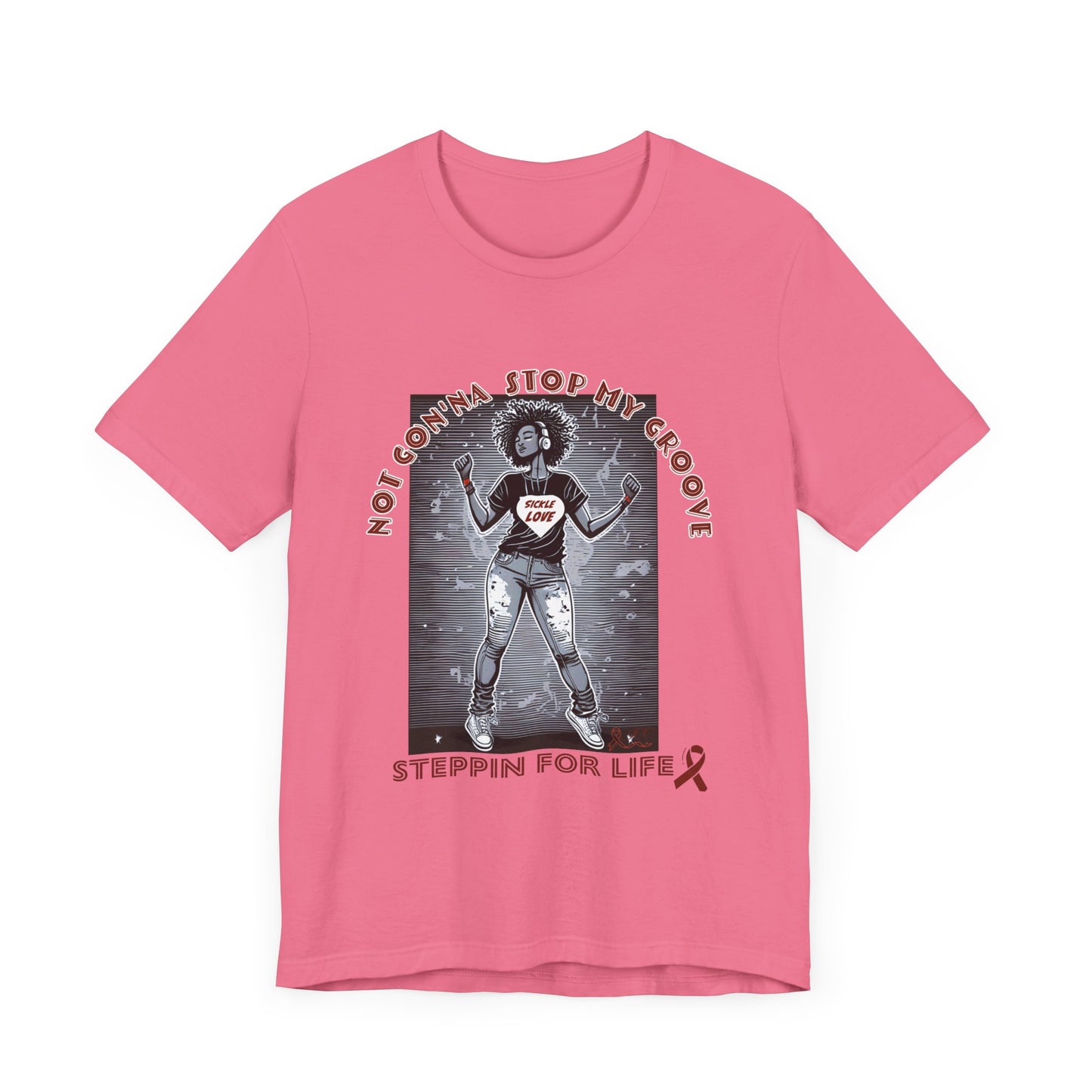 Not Gon'na Stop My Groove: Sickle Diva Collection, Unisex Jersey Short Sleeve Tee