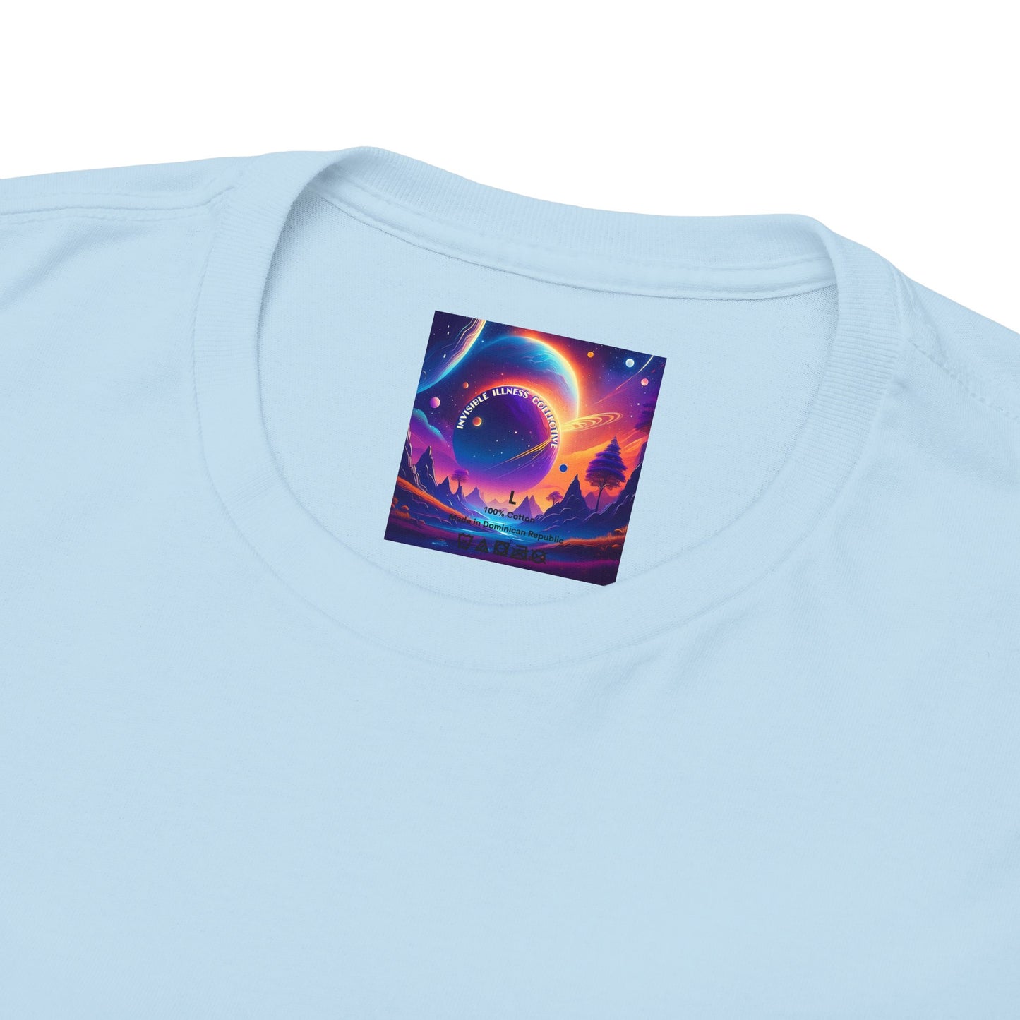 Invisible Illness Support Crew Unisex Heavy Cotton Tee