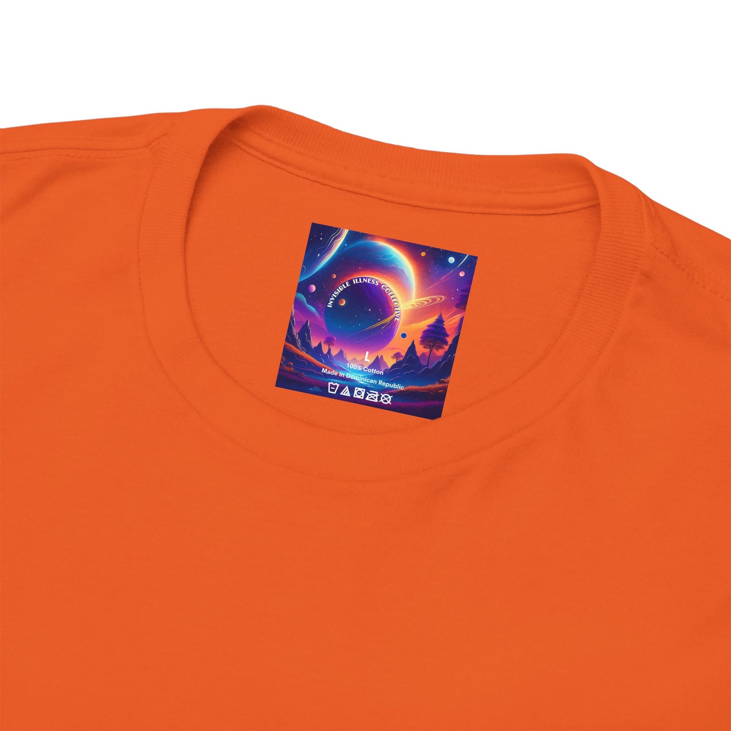 Invisible Illness Support Crew Unisex Heavy Cotton Tee