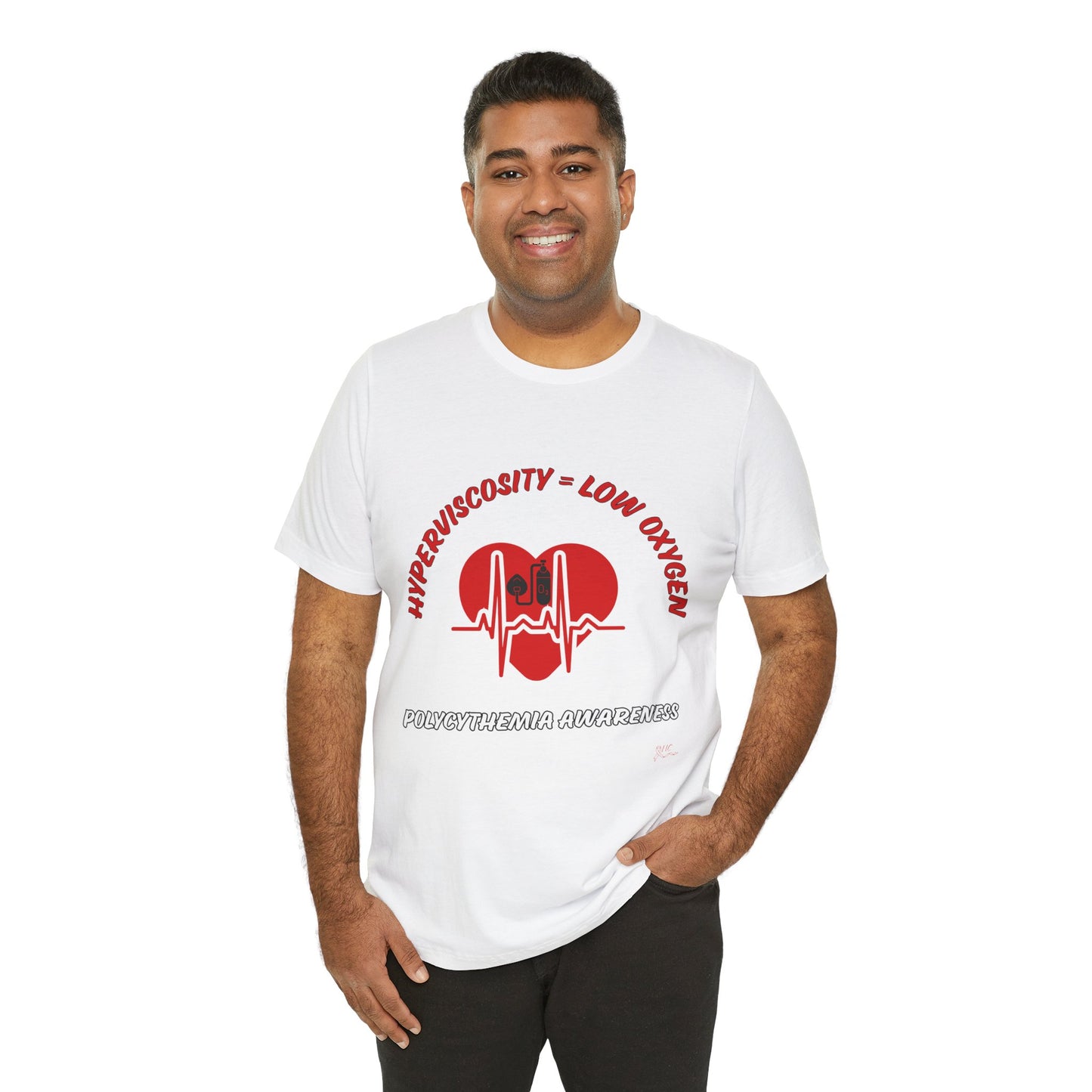 POLYCYTHEMIA AWARENESS -Unisex Jersey Short Sleeve Tee