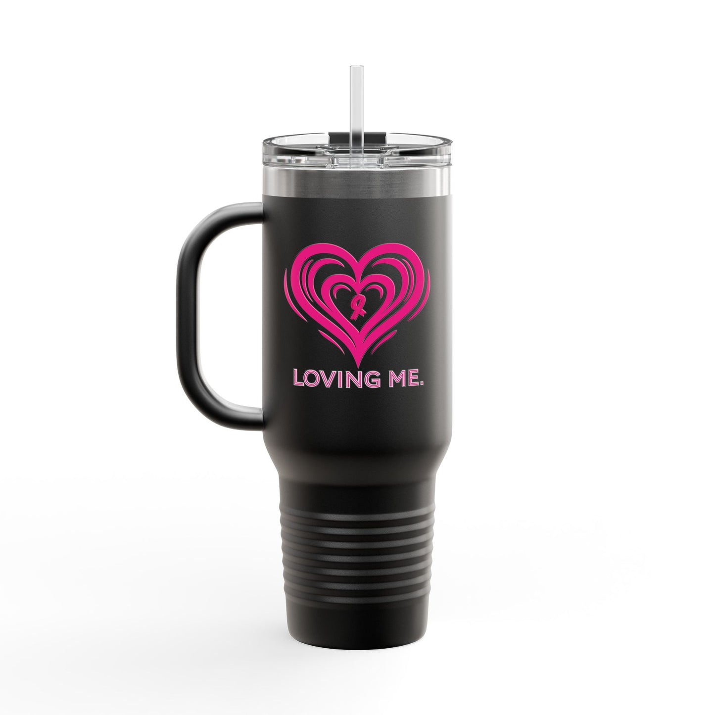 CANCER SURVIVIN - Insulated Travel Mug, 40oz