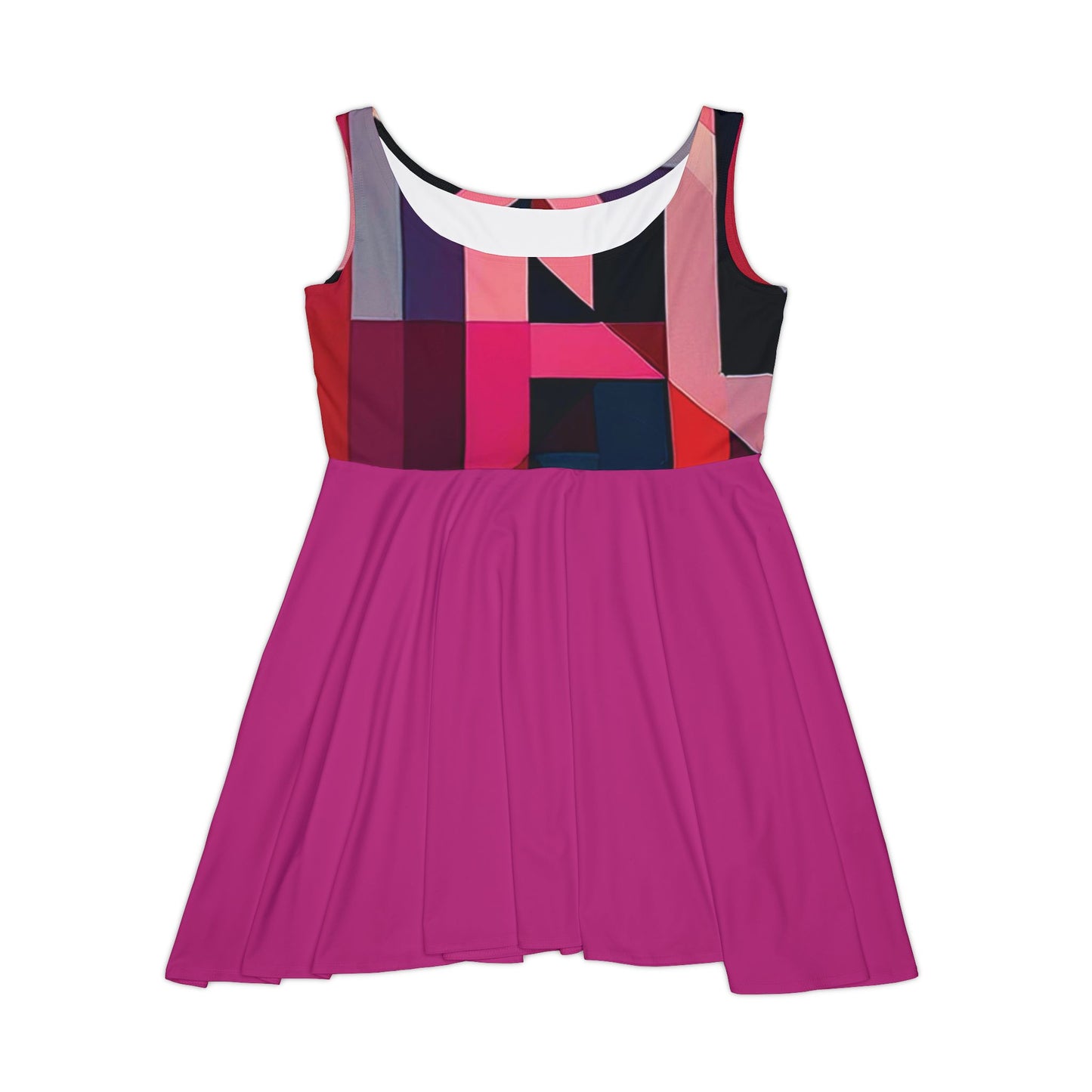 I SUPPORT PINK - Women's Skater Dress (AOP)