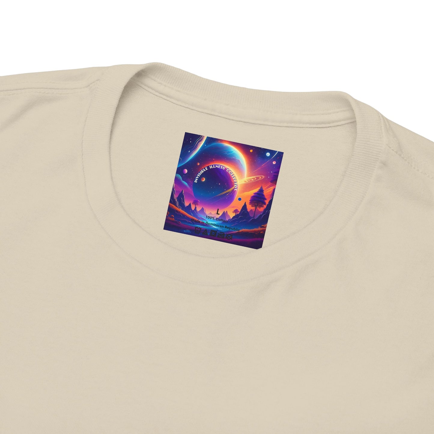 Invisible Illness Support Crew Unisex Heavy Cotton Tee