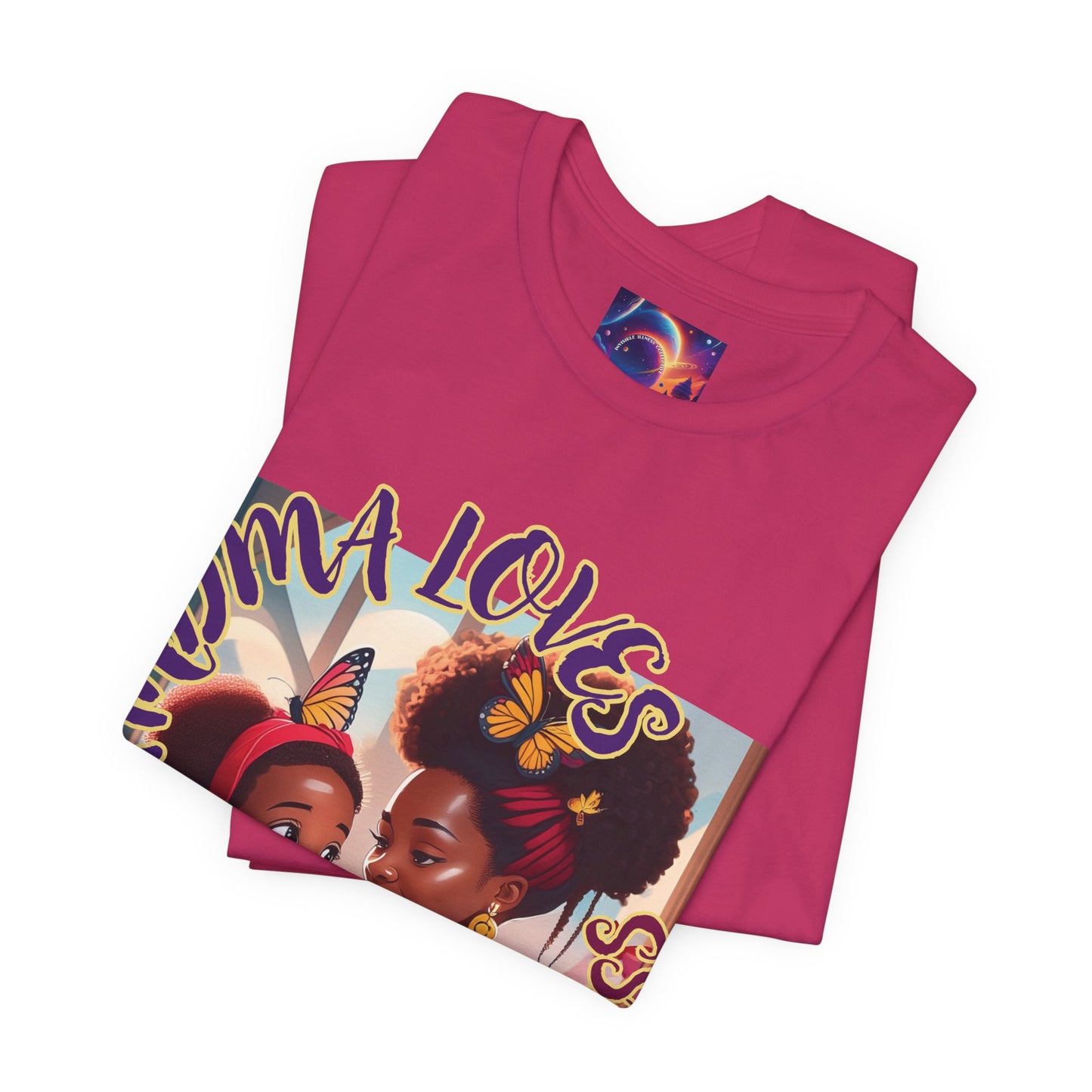 GRANDMA LOVES HER SICKLE PRINCESS - Unisex Jersey Short Sleeve Tee