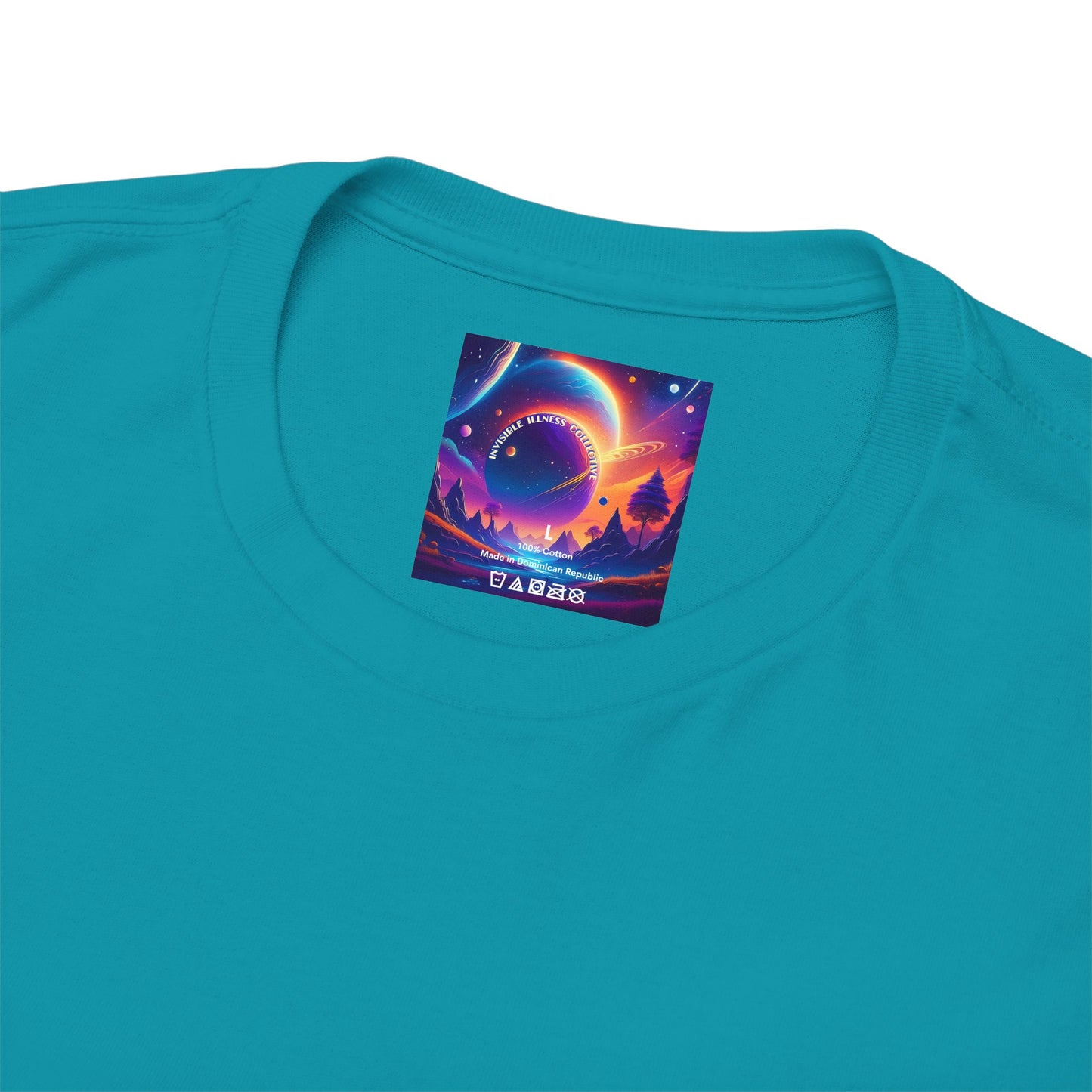 Invisible Illness Support Crew Unisex Heavy Cotton Tee