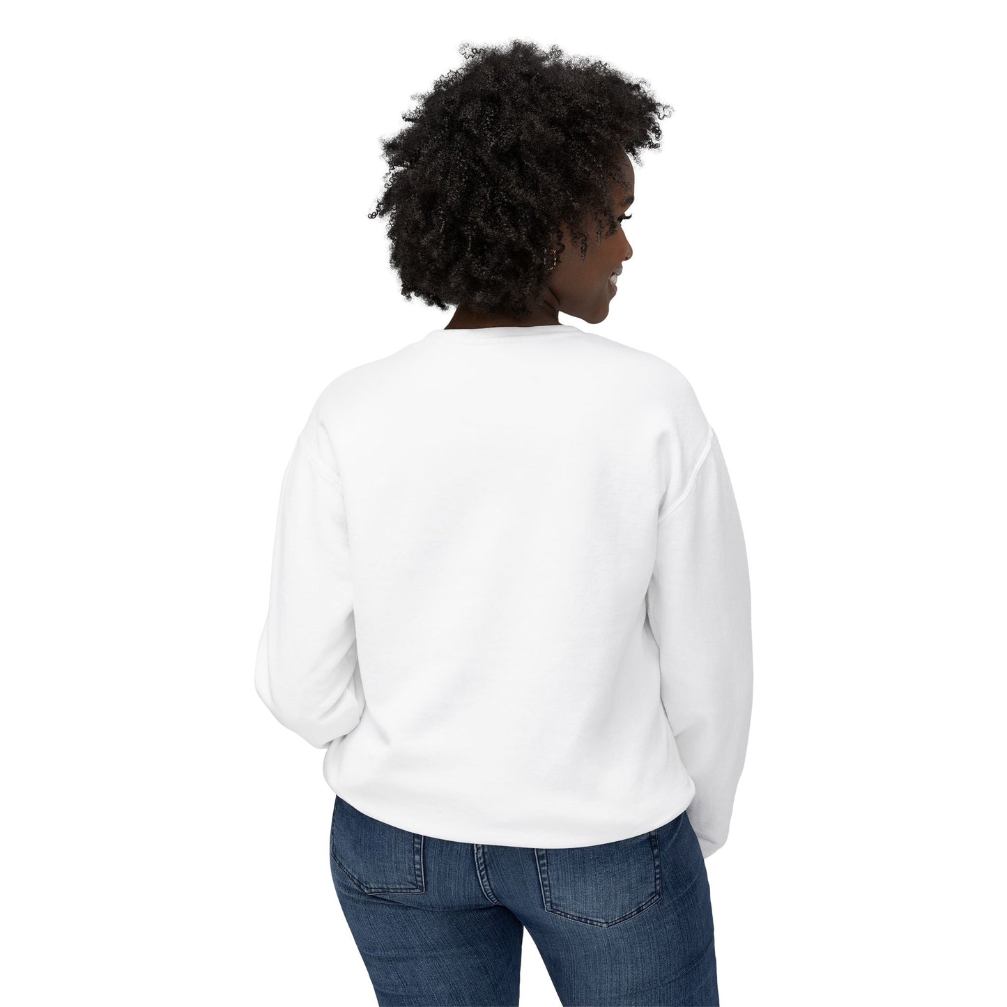 MENTAL WELLNESS - SUPPORT PUPPIES - Unisex Lightweight Crewneck Sweatshirt