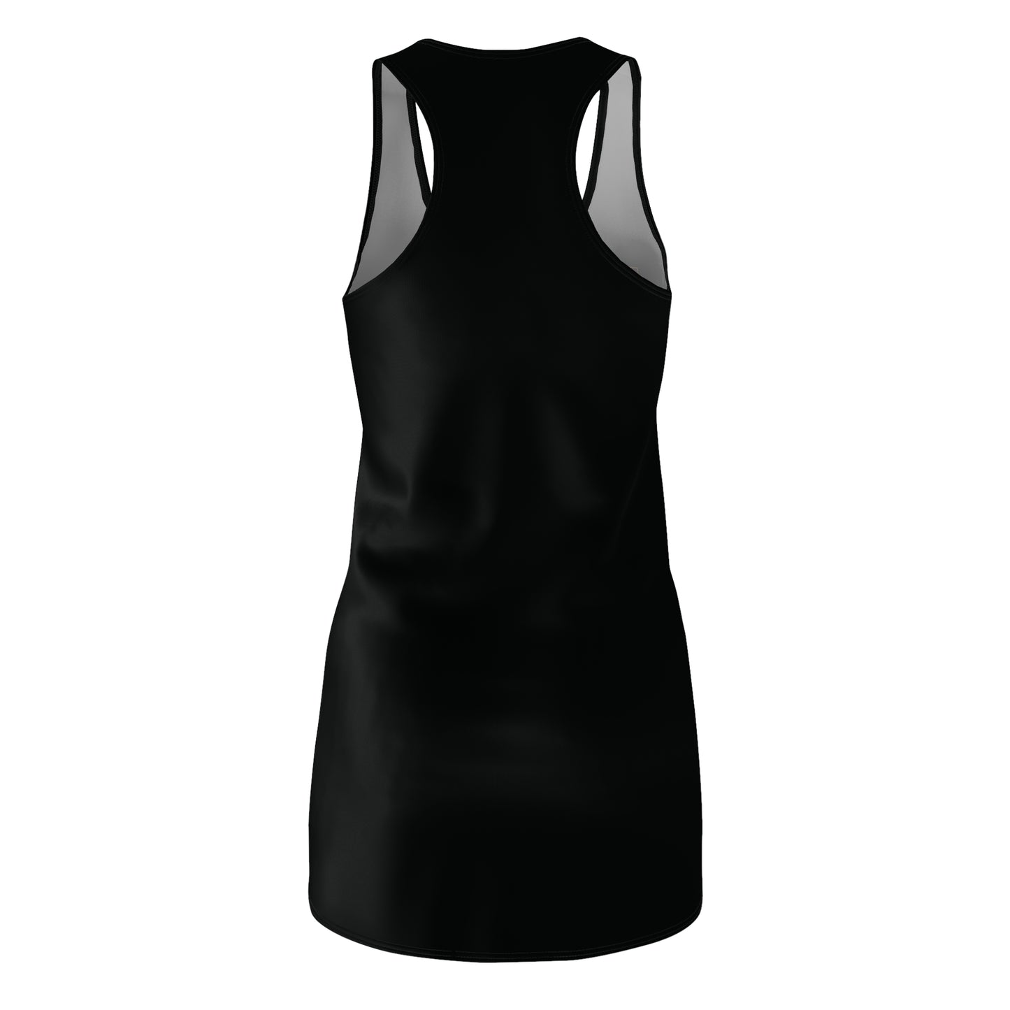 "I AM" Women's Cut & Sew Racerback Dress (AOP)