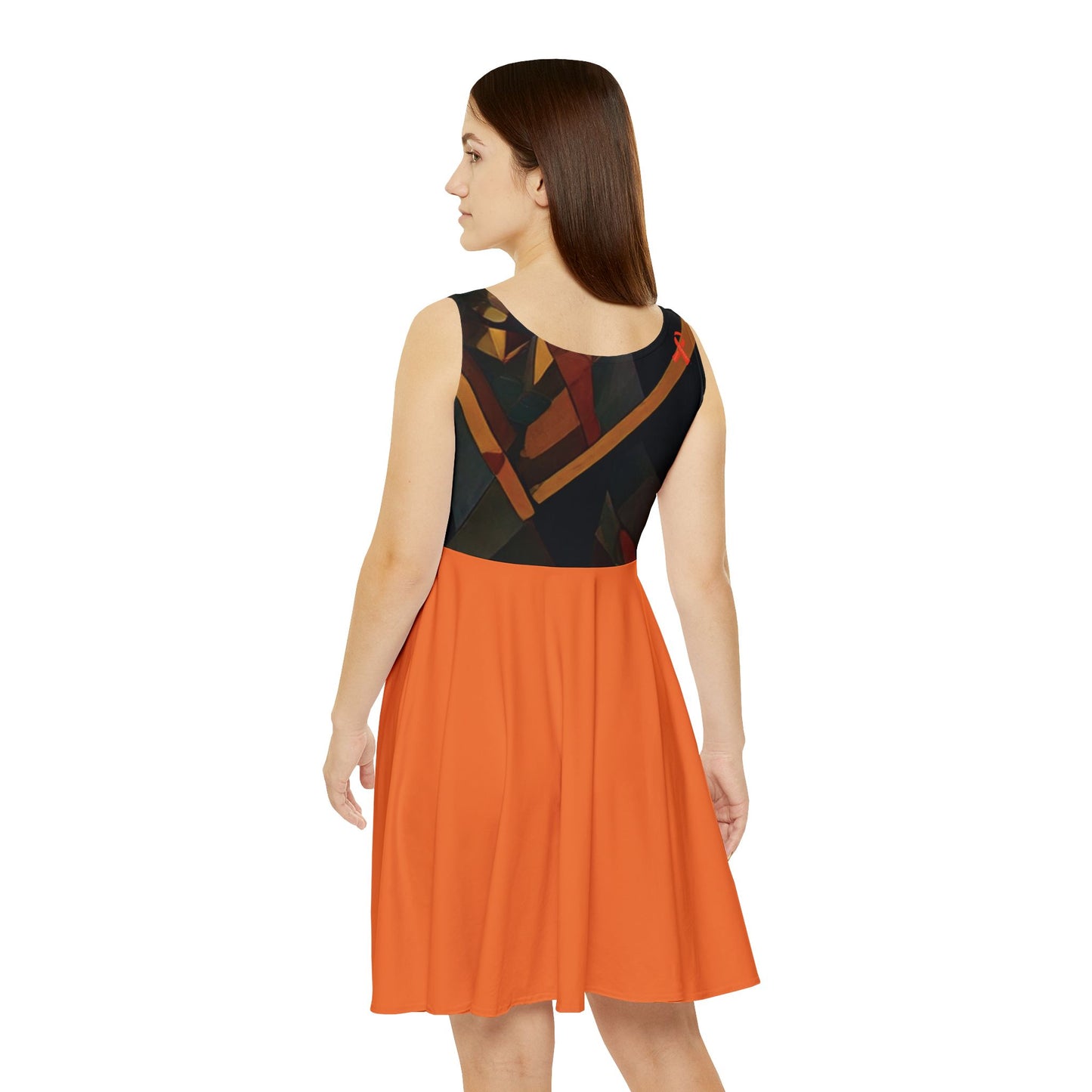 I SUPPORT ORANGE - Women's Skater Dress (AOP)