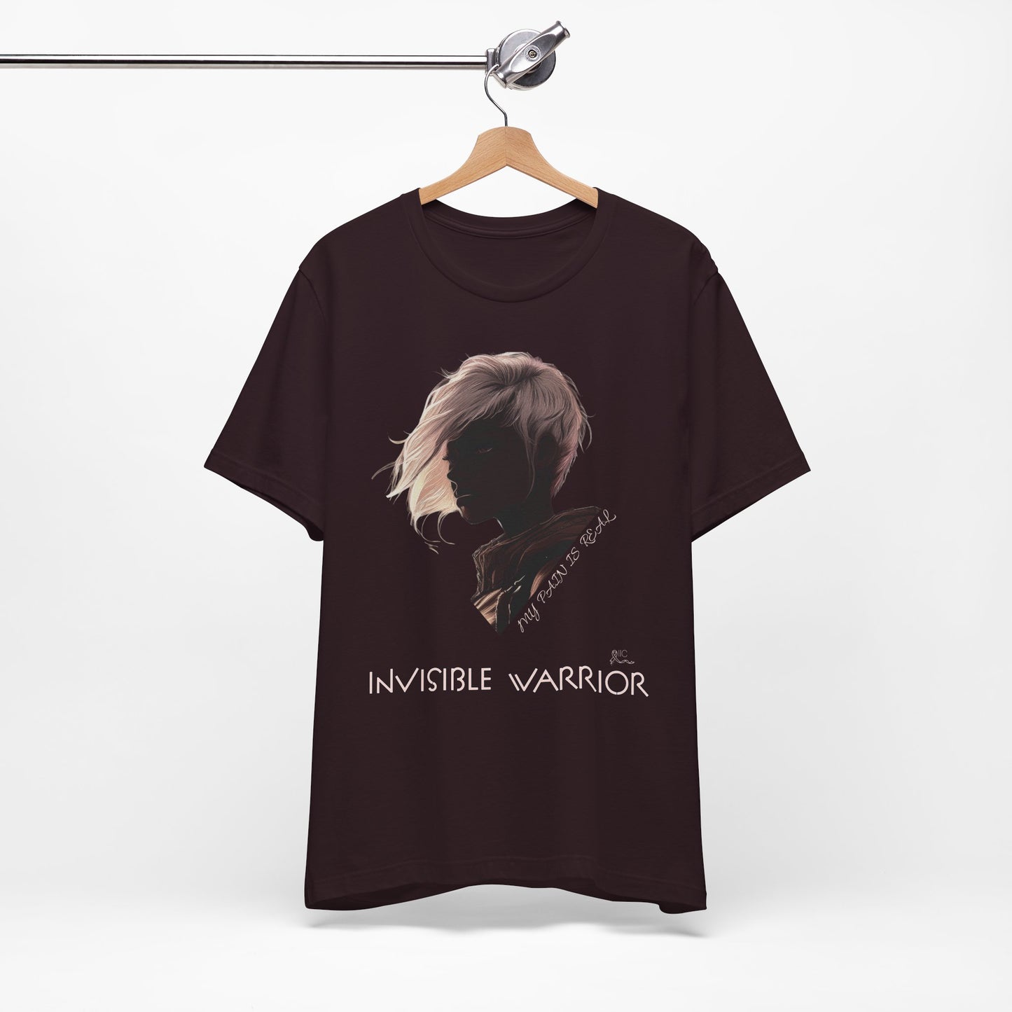 INVISIBLE WARRIOR - Unisex Jersey Short Sleeve Tee