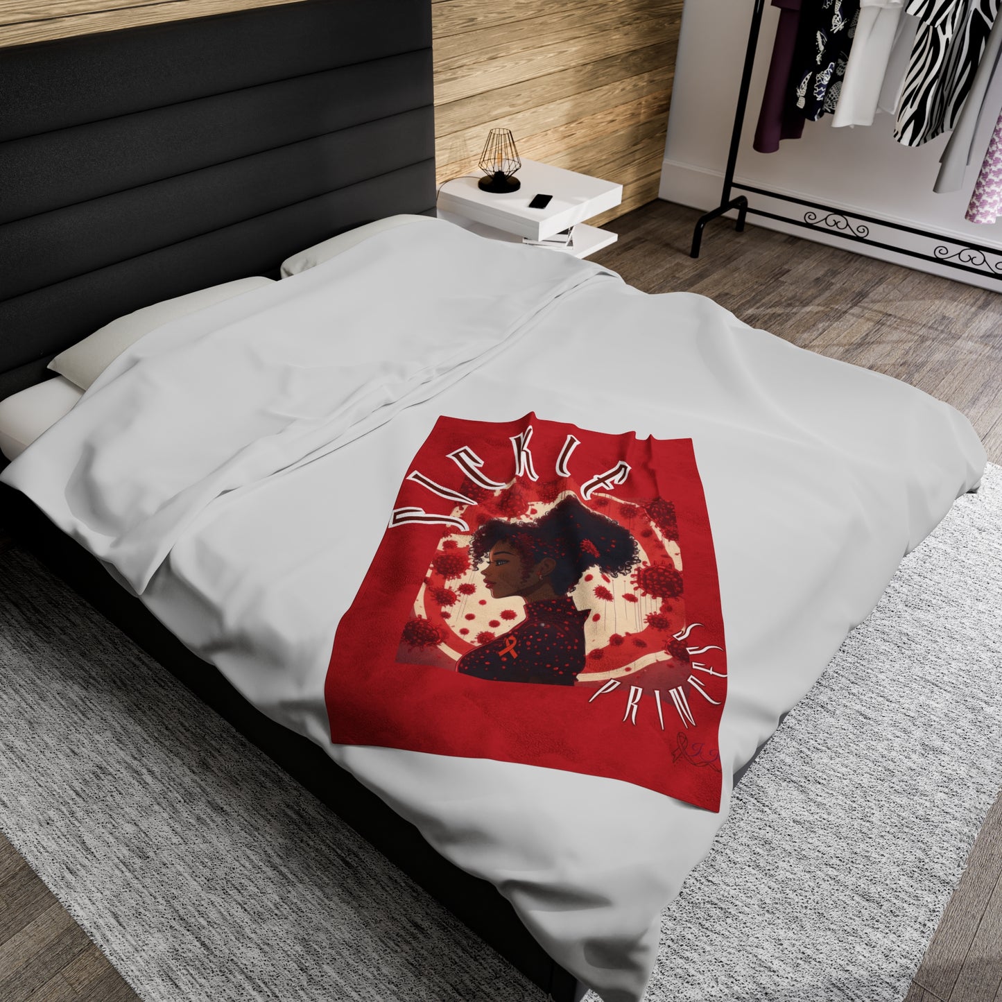 Sickle Princess Velveteen Plush Blanket