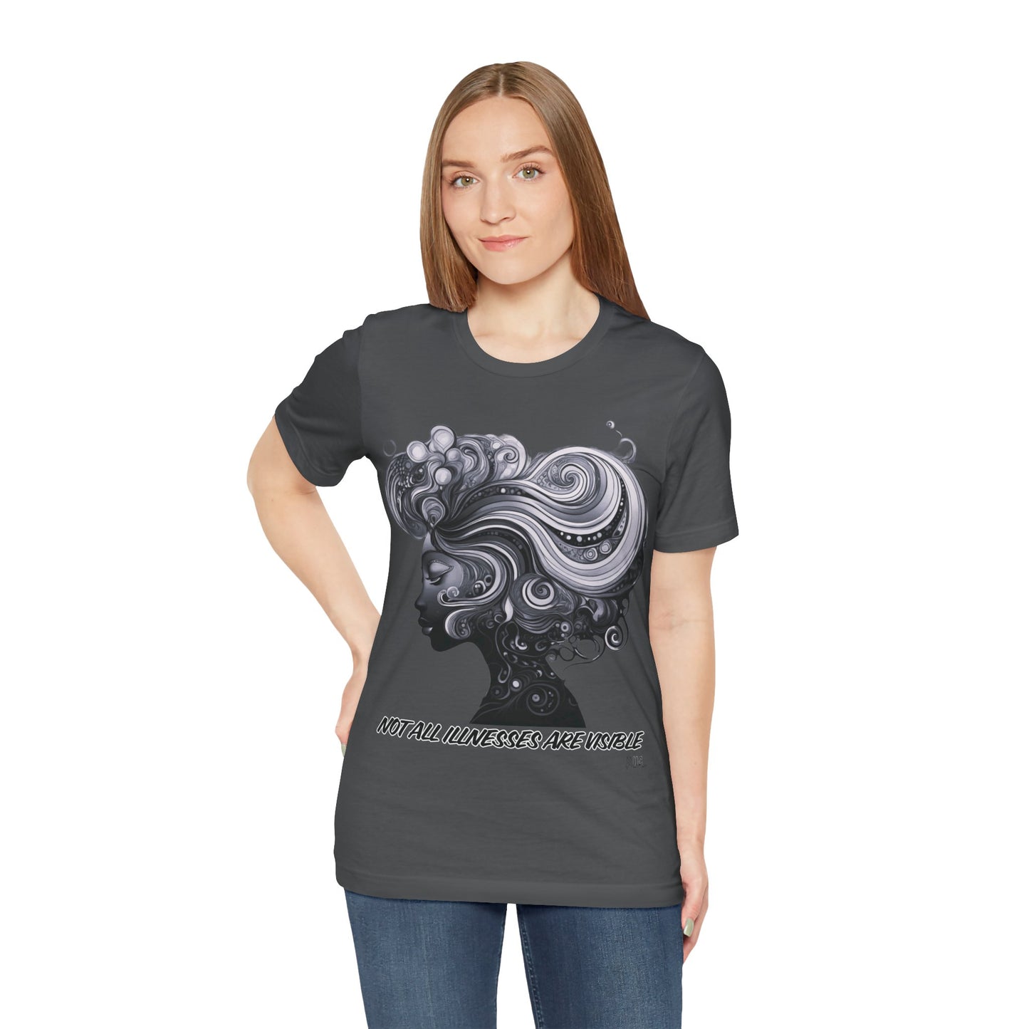 INVISIBLE ILLNESS - Unisex Jersey Short Sleeve Tee