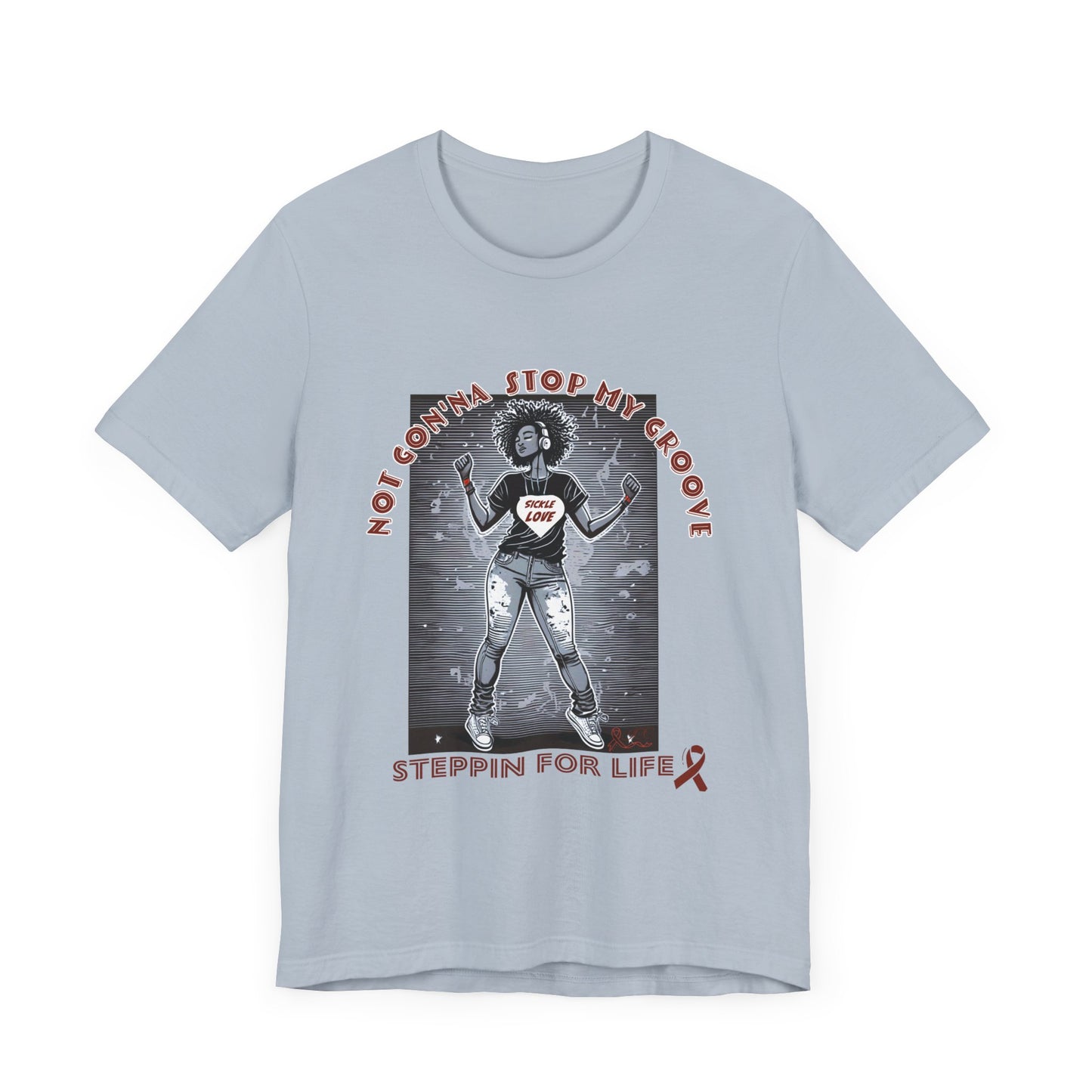 Not Gon'na Stop My Groove: Sickle Diva Collection, Unisex Jersey Short Sleeve Tee